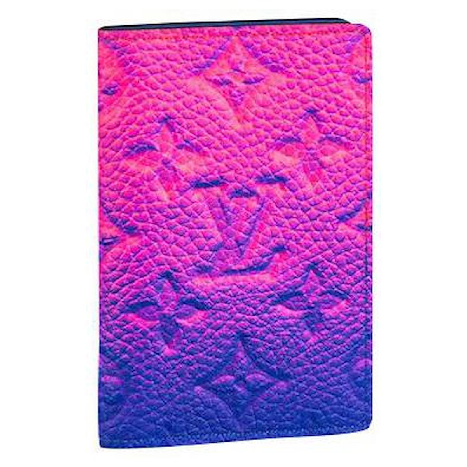 Louis Vuitton Pocket Organizer Fuchsia in Coated Canvas/Cowhide Leather - US