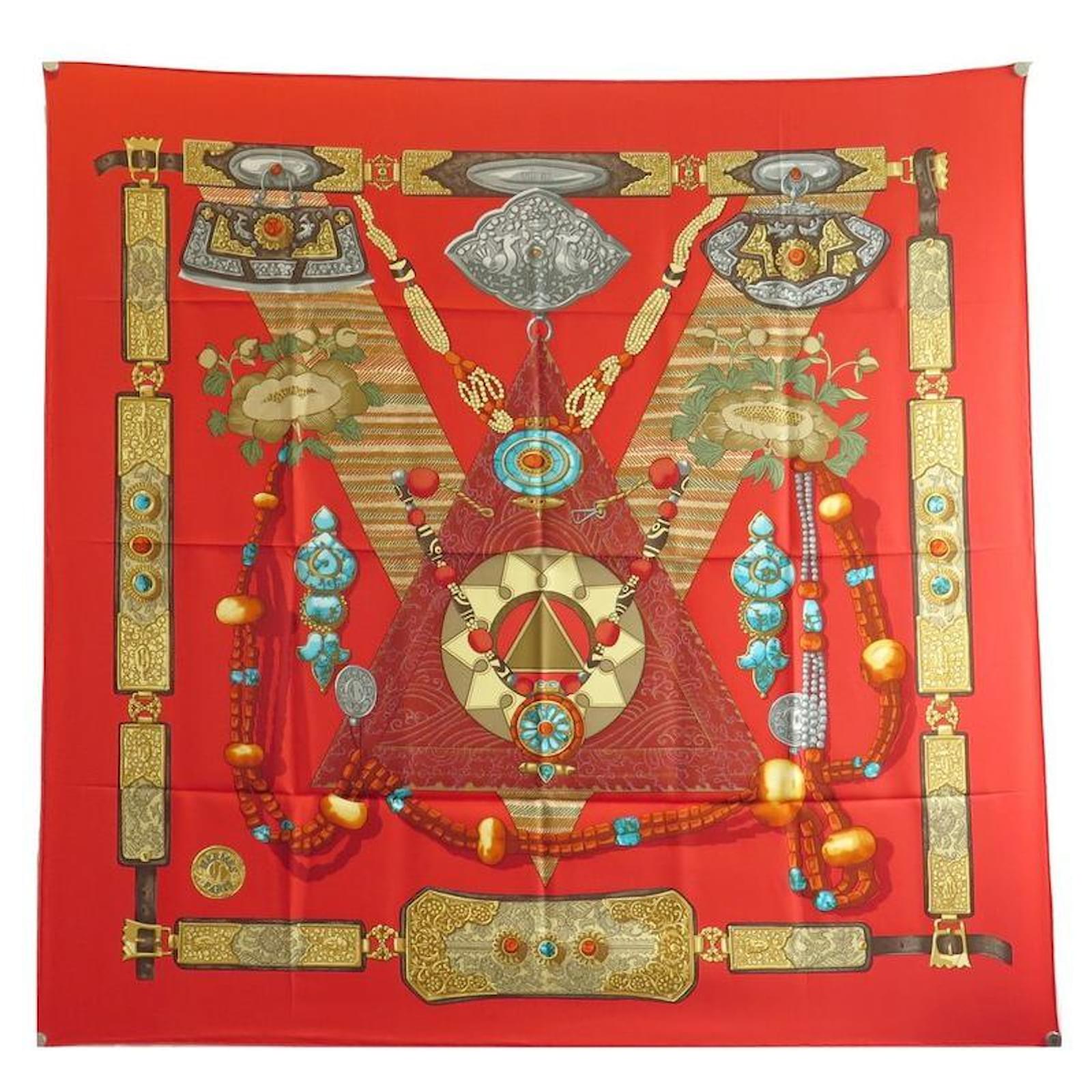 hermes tibet scarf