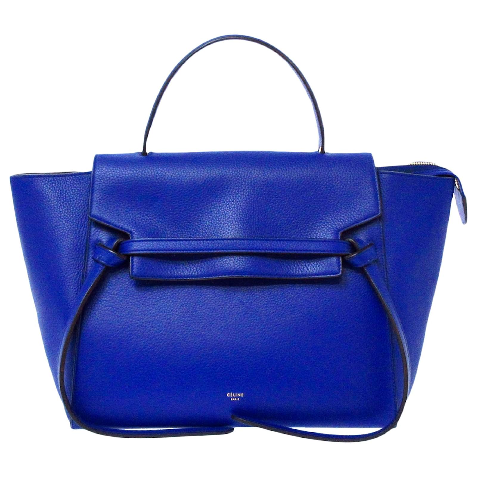 celine blue belt bag