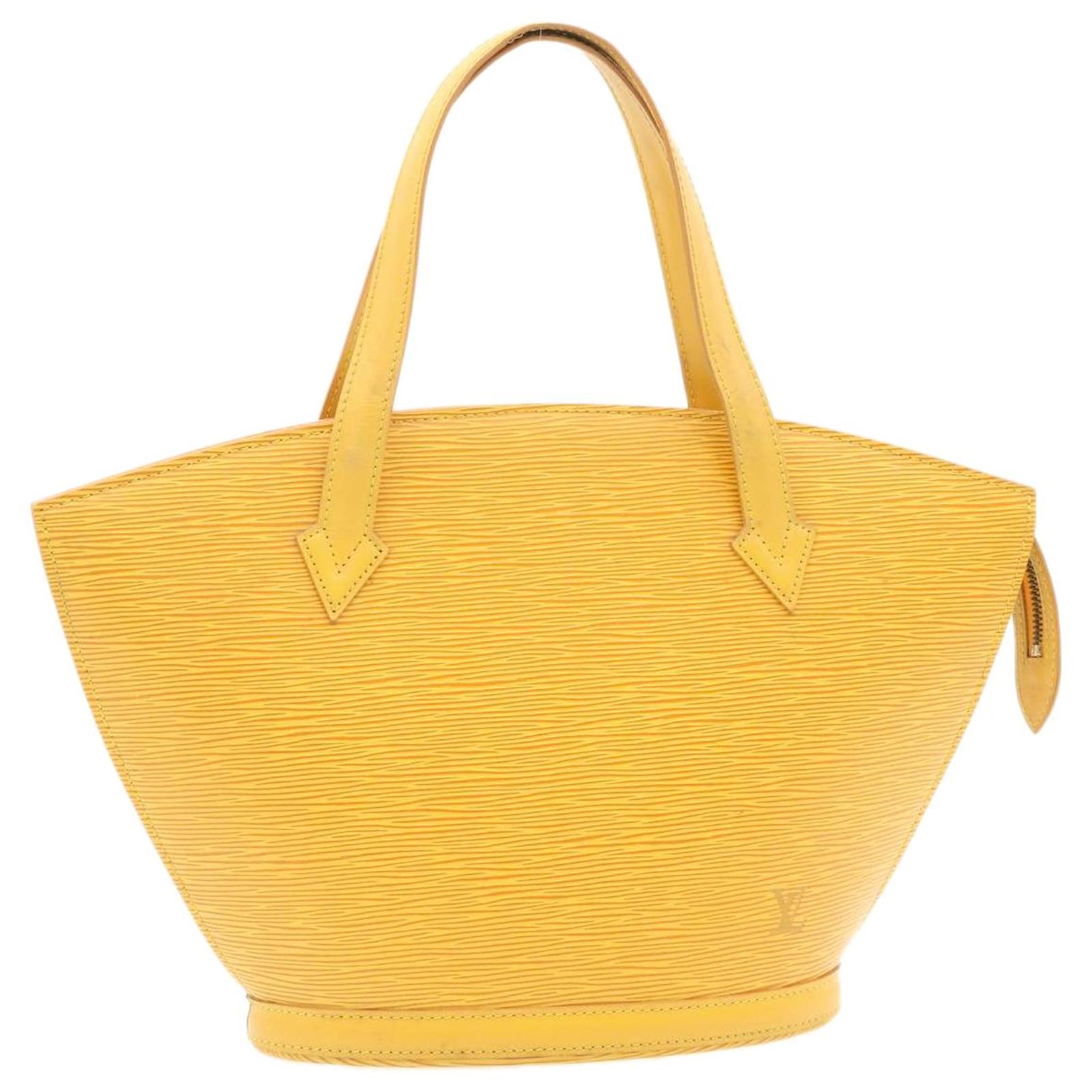 Louis Vuitton Saint Jacques Yellow Leather ref.445719 - Joli Closet