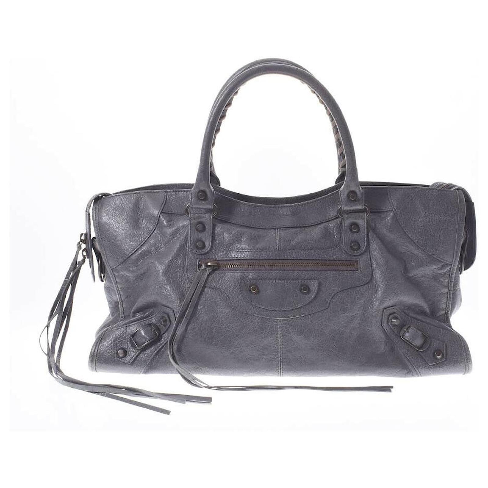 balenciaga handbags grey