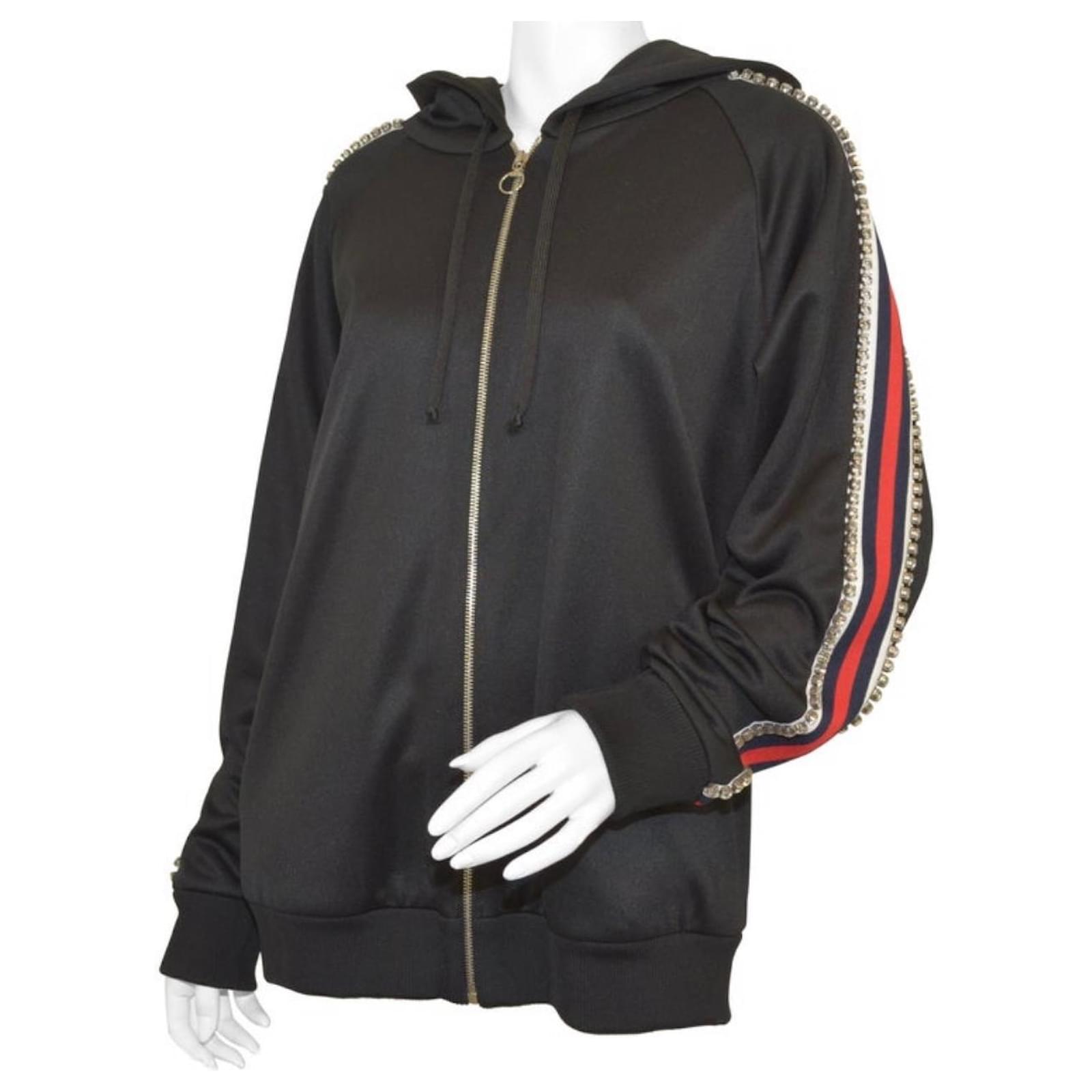 Gucci Giacche Nero Multicolore Sintetico ref.446713 - Joli Closet