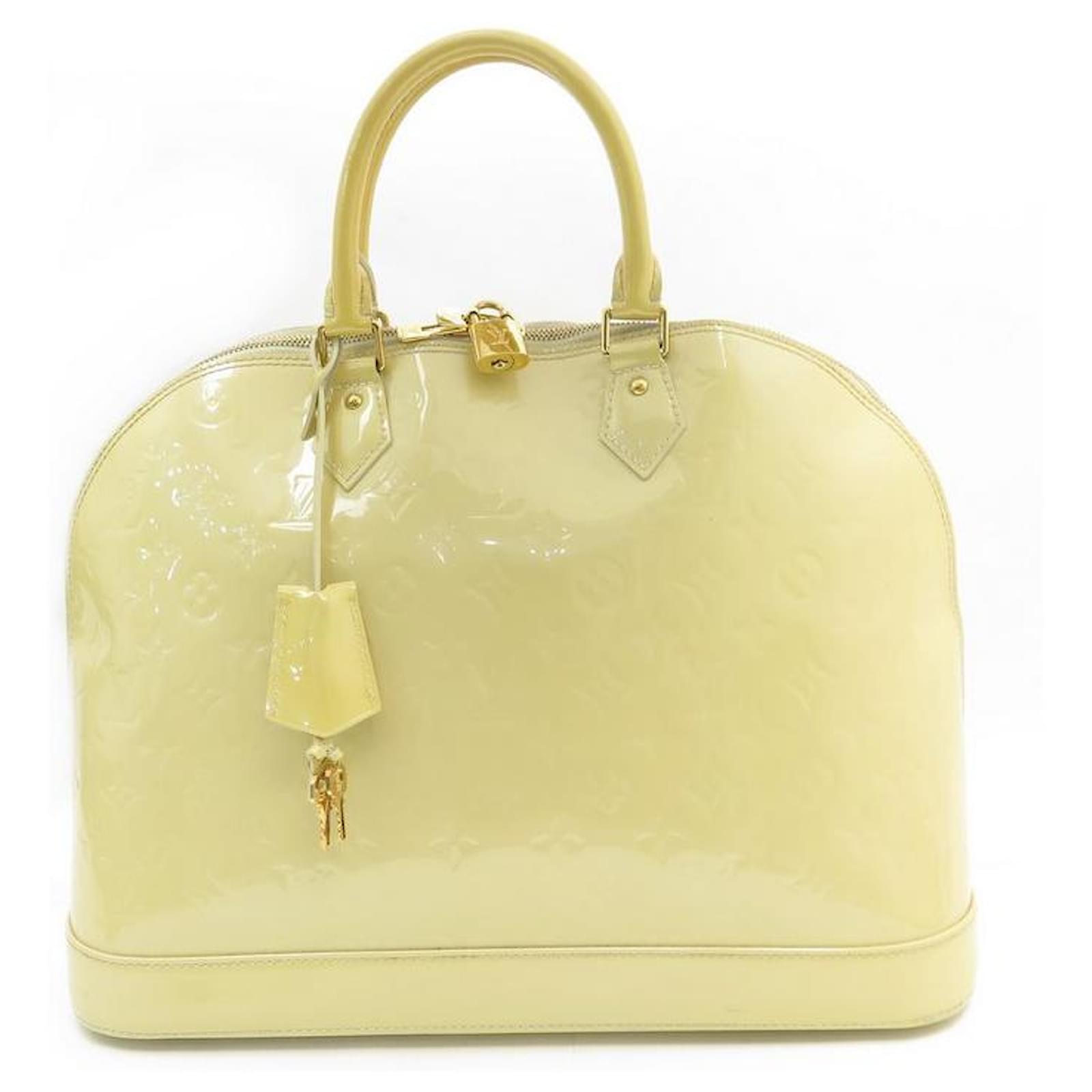 Louis Vuitton, Bags, Louis Vuitton Alma Gm Patent Leather Bag