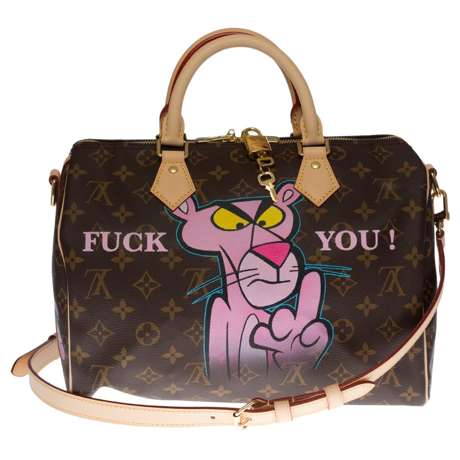 Louis Vuitton Multipocket bag strap Pink Cotton ref200350  Joli Closet