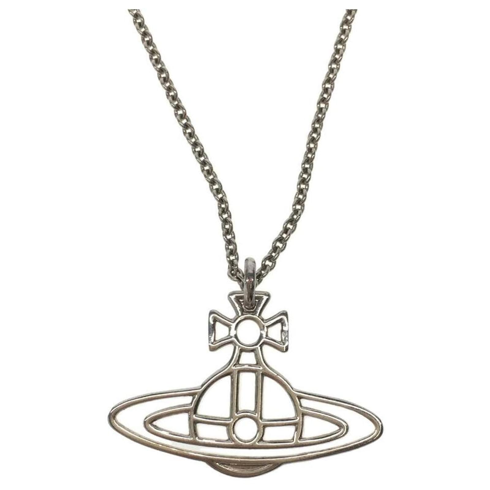 Vivienne Westwood ivienne Westwood THIN LINES FLAT ORB PENDANT