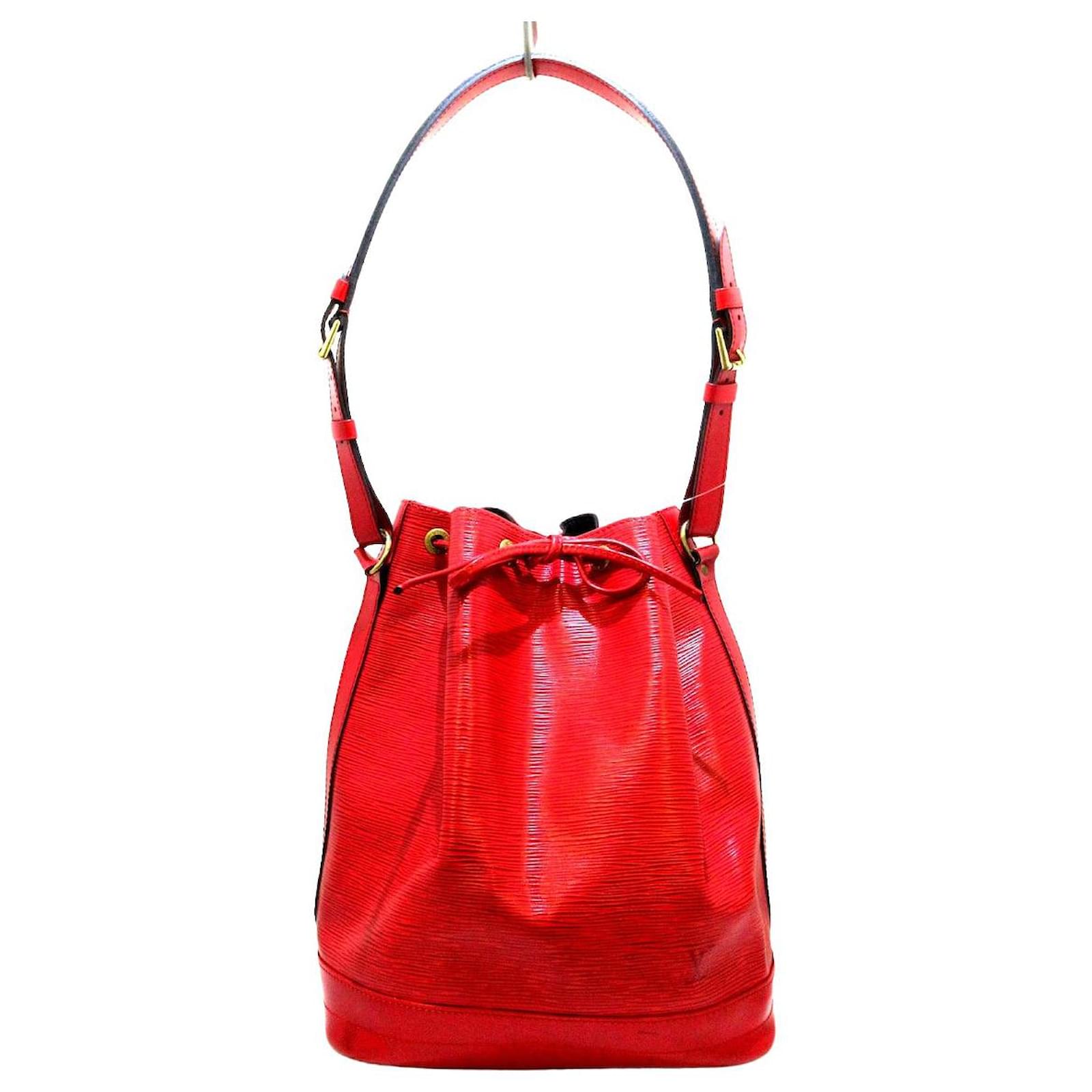 Noe Louis Vuitton Noé Red Leather ref.671310 - Joli Closet