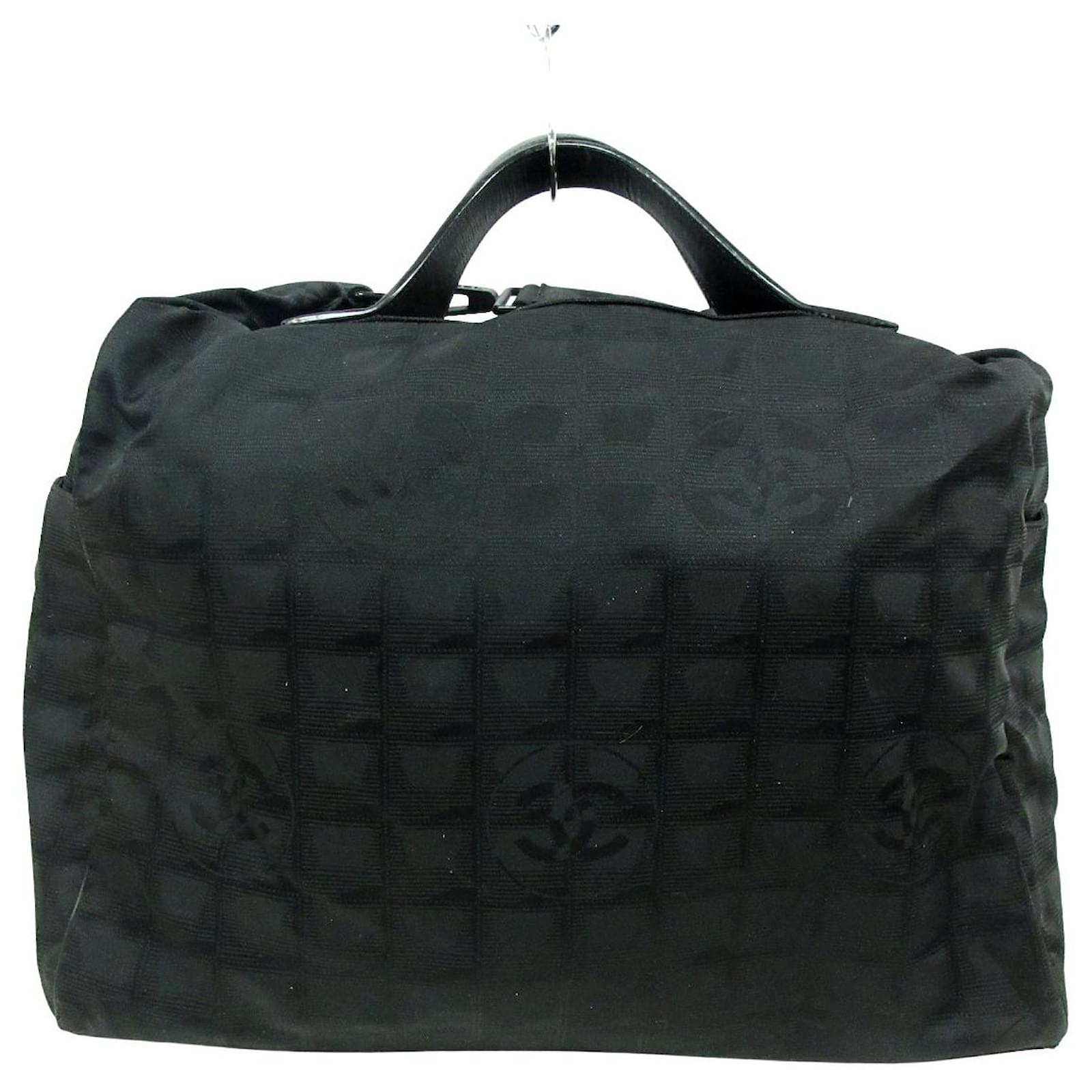 Chanel Travel bag Black Synthetic ref.450494 Joli Closet