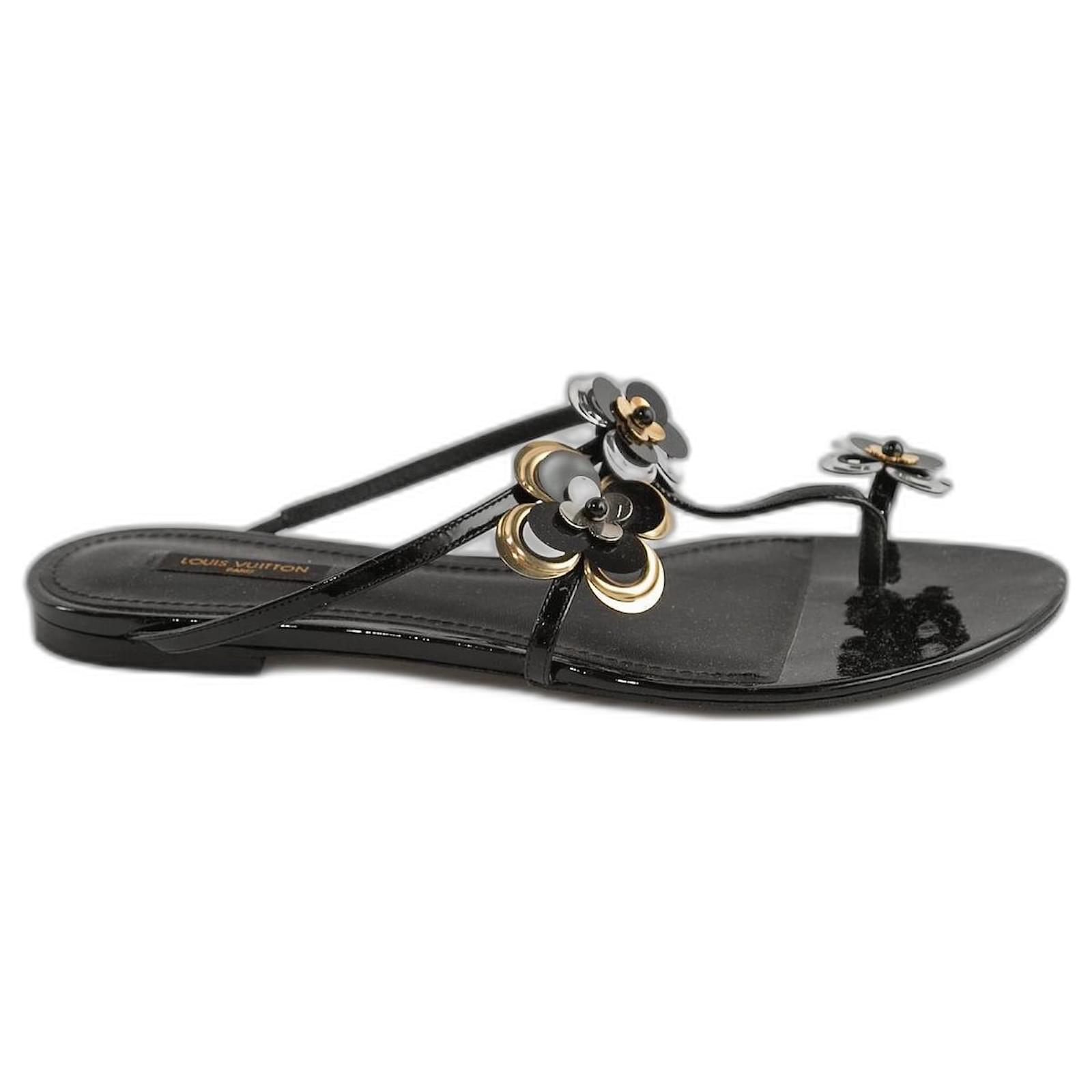 Louis Vuitton sandals Black ref.451571 - Joli Closet