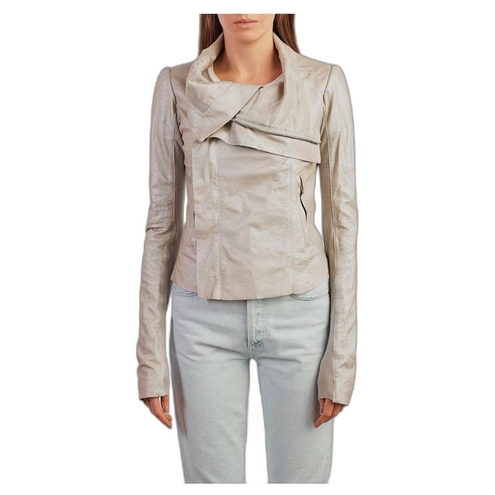 Rick owens jacket womens sales