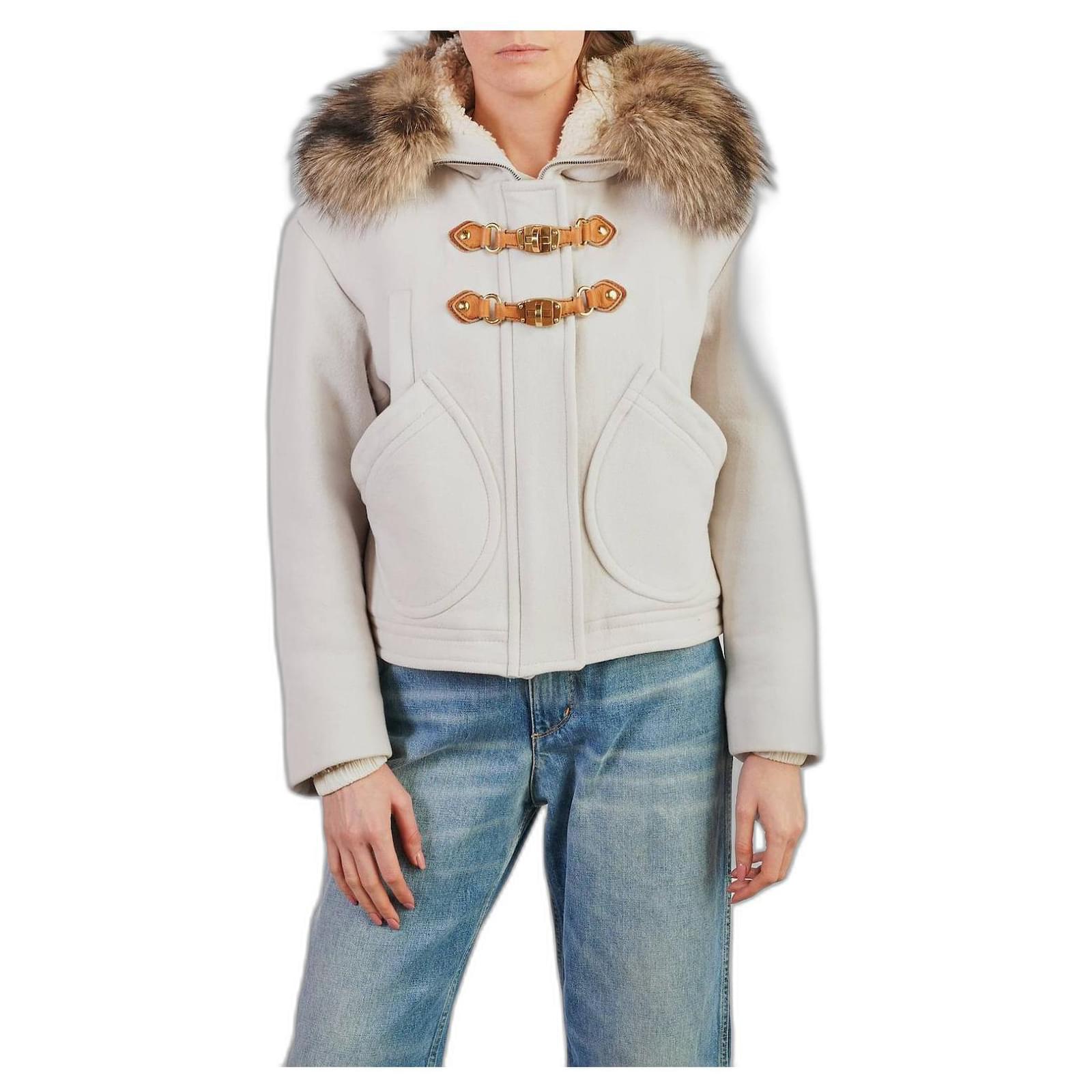 Coat Miu Miu Grey ref.451730 - Joli Closet