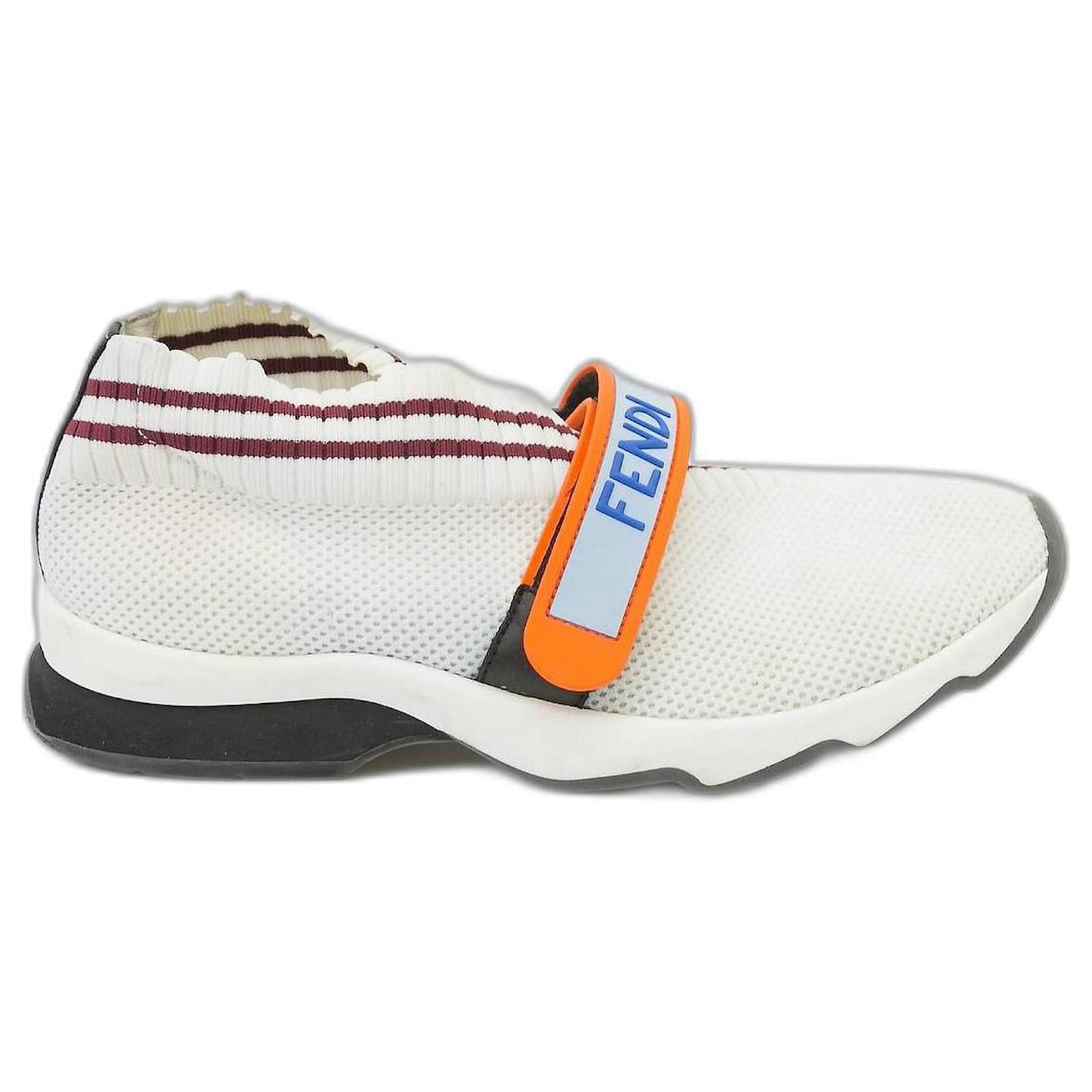 Fendi sale sneakers white