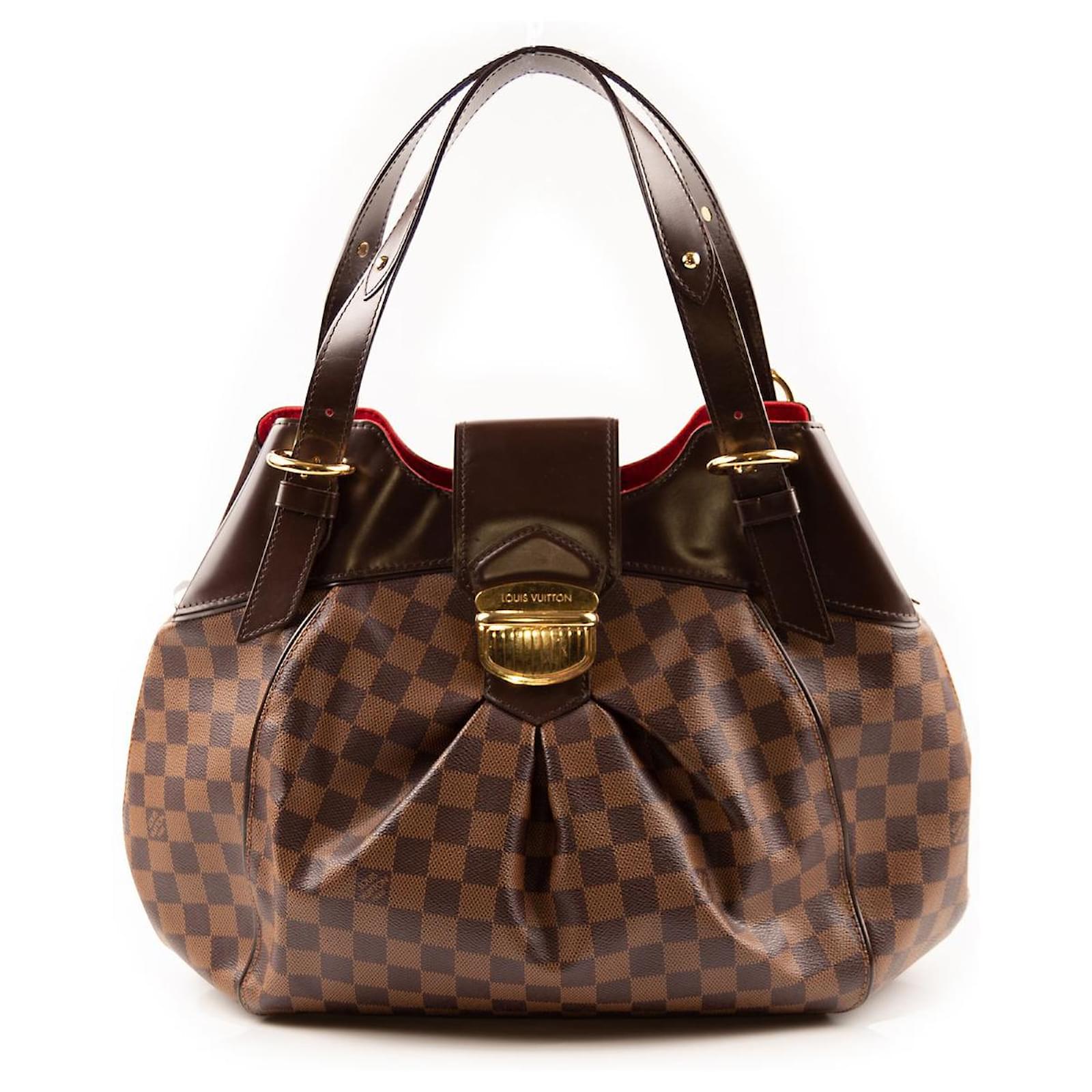 Louis Vuitton Damier Ebene Sistina bag Brown Cloth ref.591532