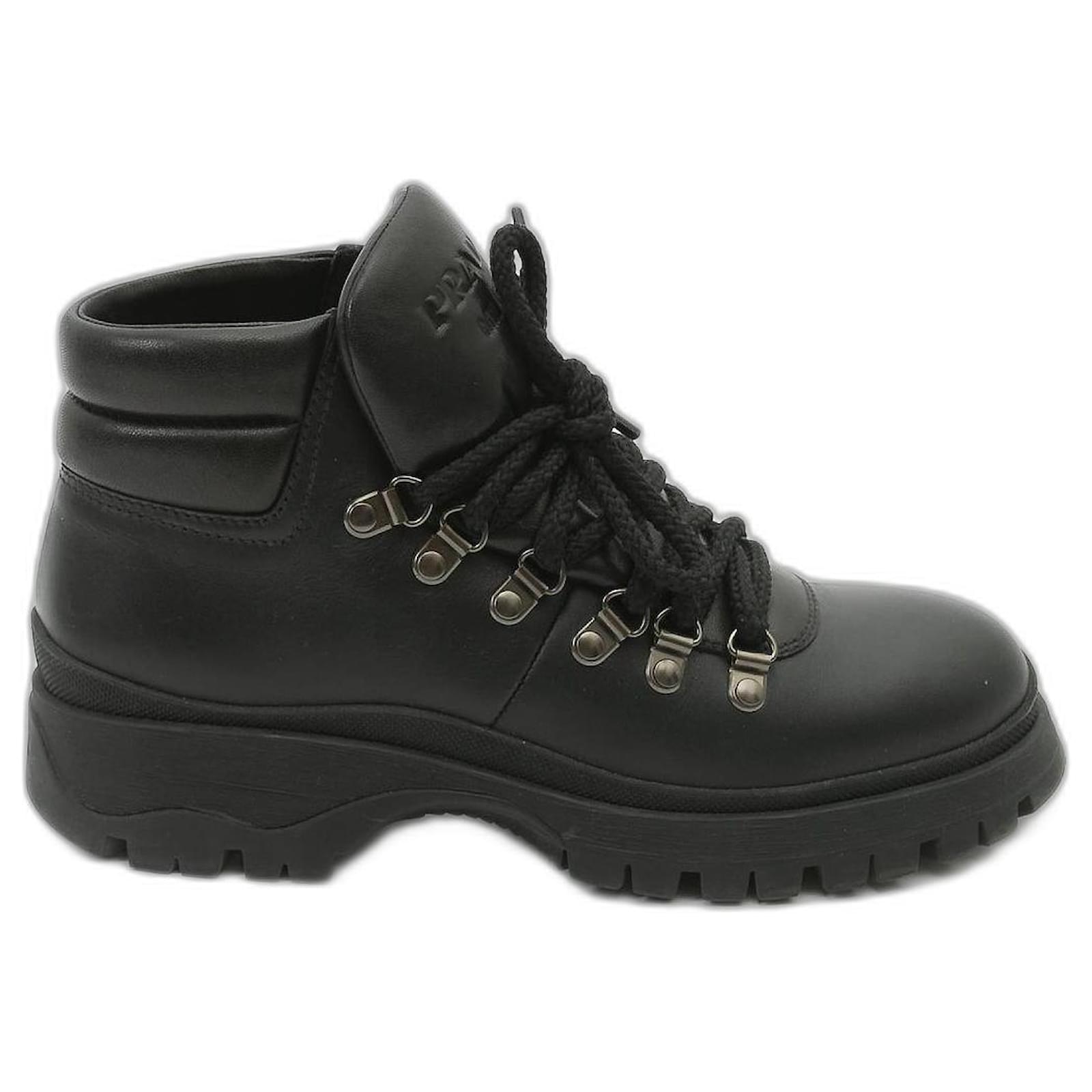 Prada boots Black ref.452655 - Joli Closet