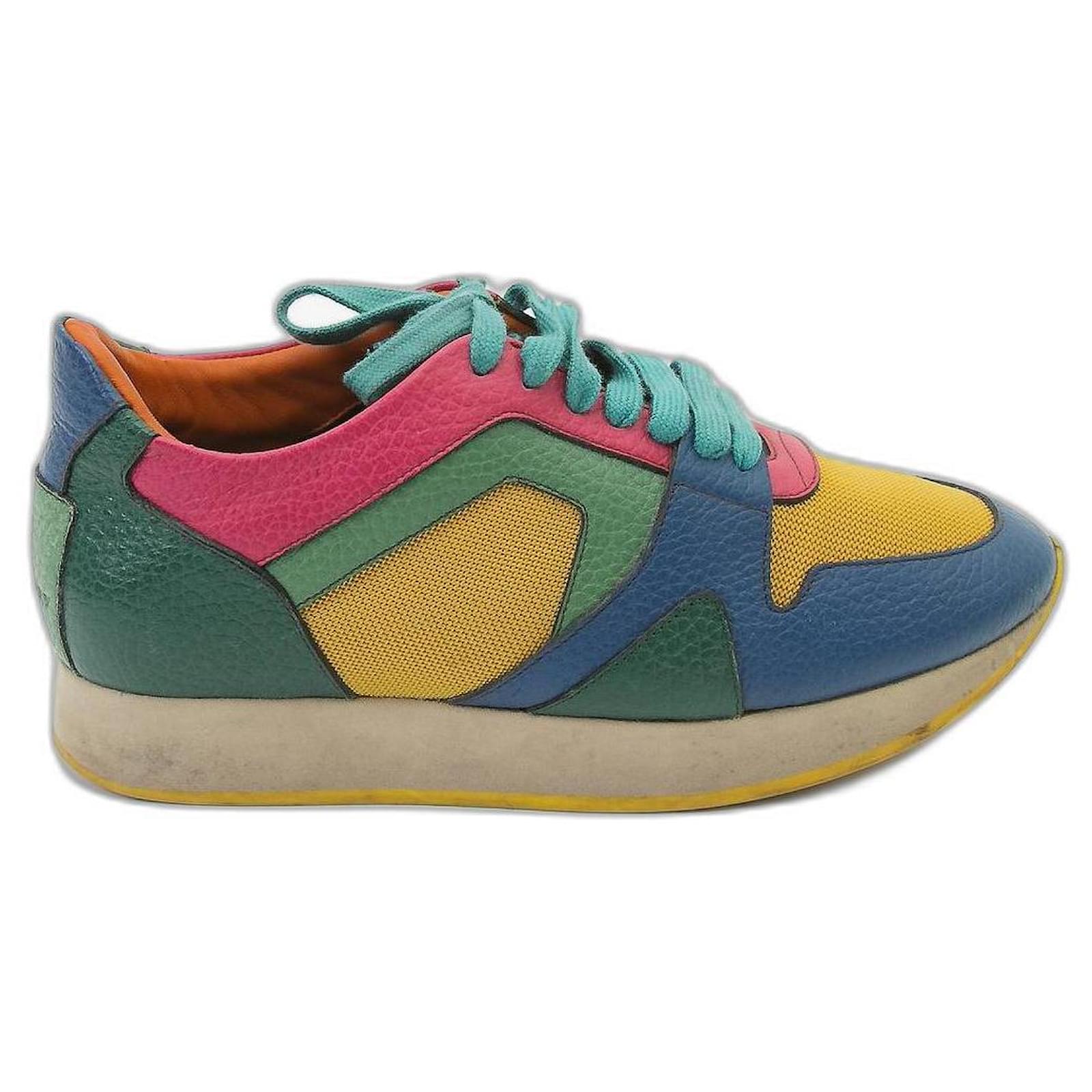 burberry colorful sneakers