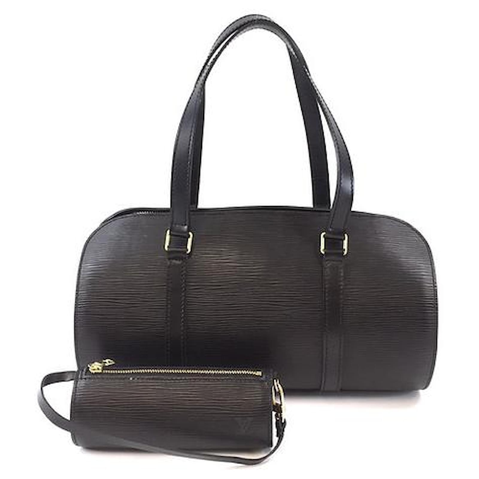 Louis Vuitton Brown Epi Leather Soufflot Papillon Bag ref.324645 - Joli  Closet