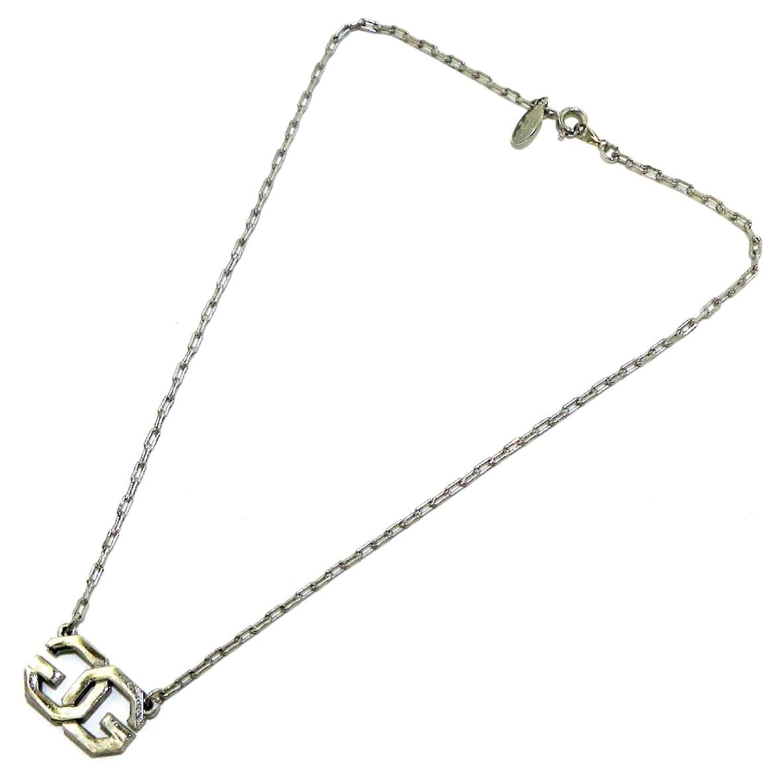 Givenchy necklace Silvery Metal ref ...