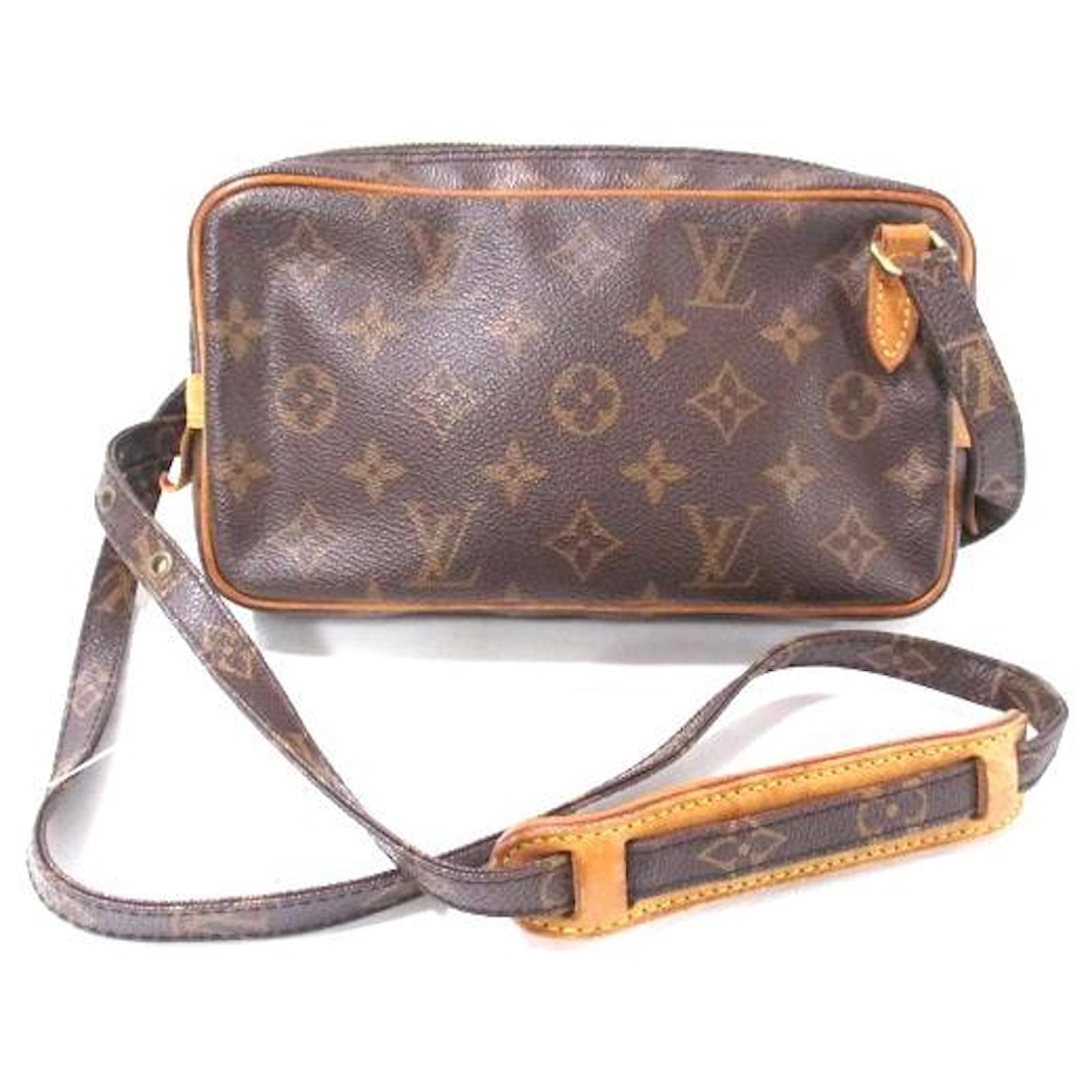 sacoche louis vuitton pochette marly toile