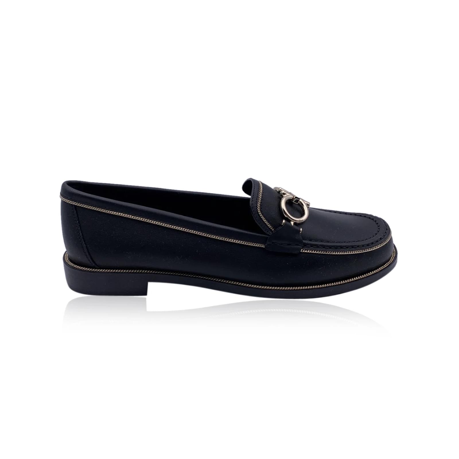 black loafers size 4.5