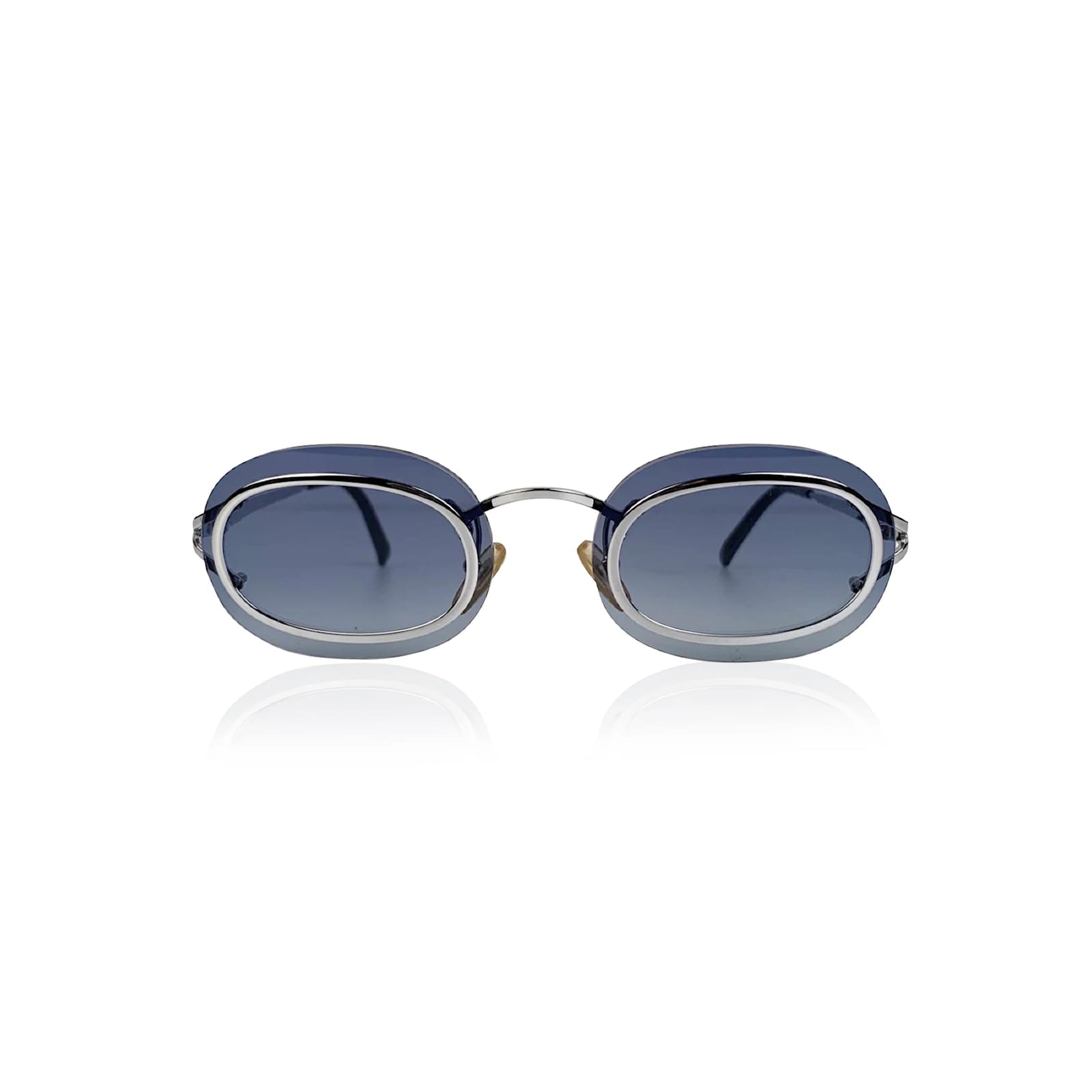 christian dior silver sunglasses