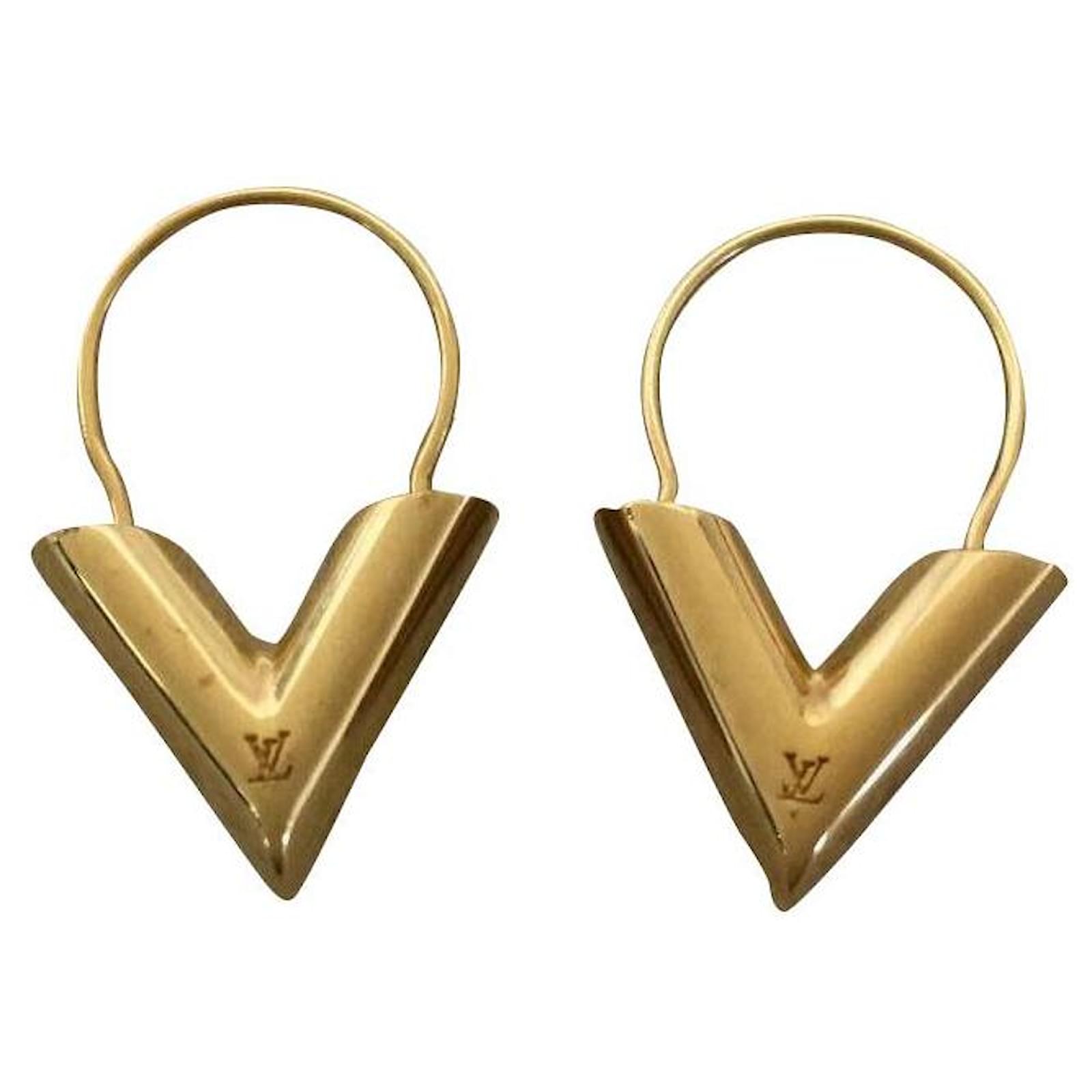 Louis Vuitton Hoop Earrings