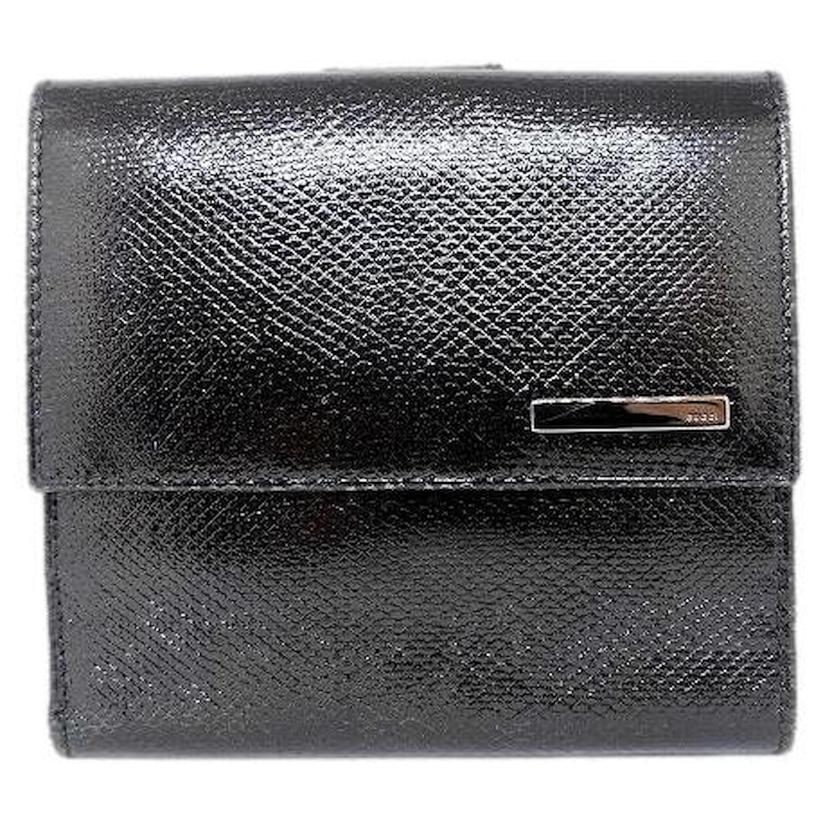 Gucci wallet Black Leather ref.457213 - Joli Closet