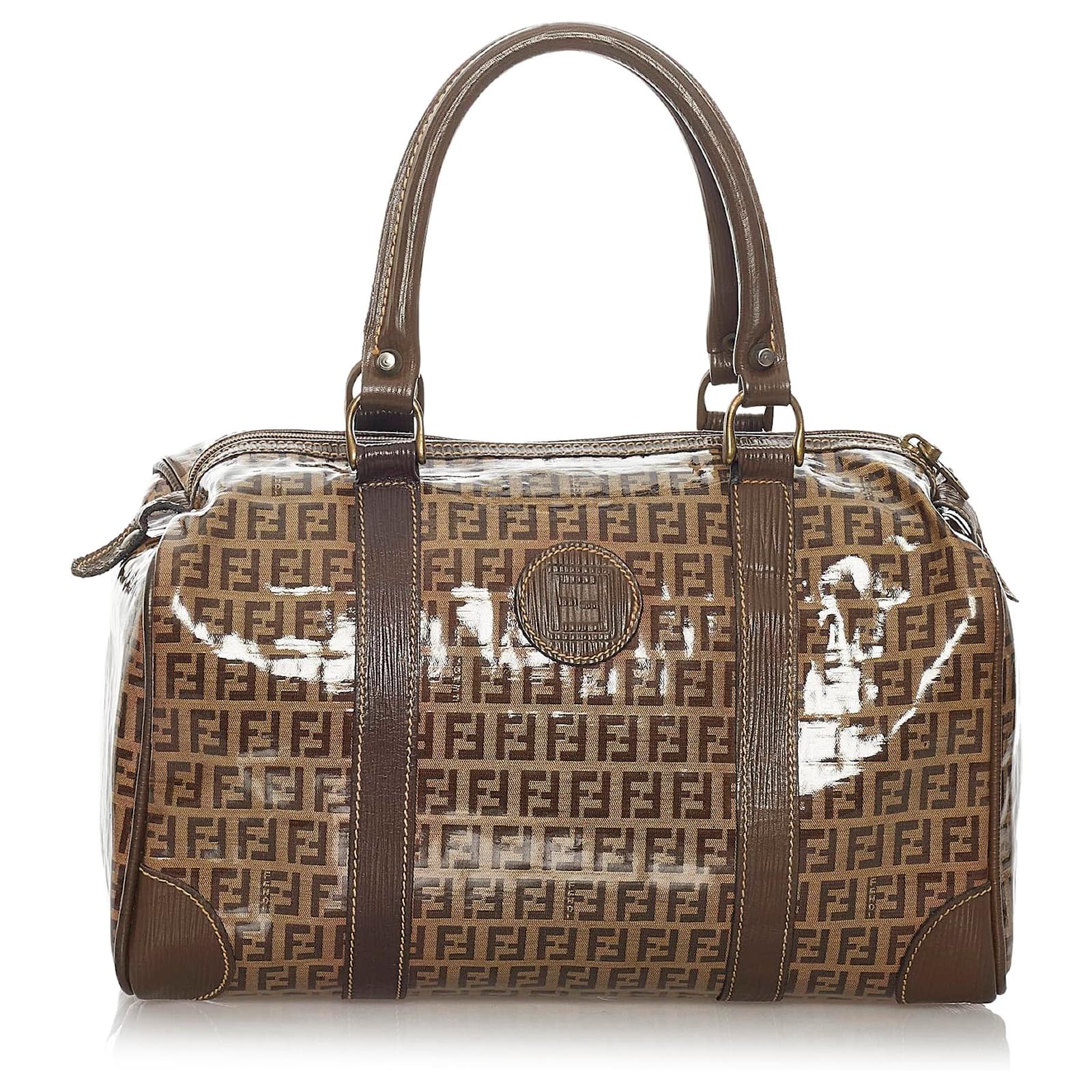 fendi vintage boston handbag