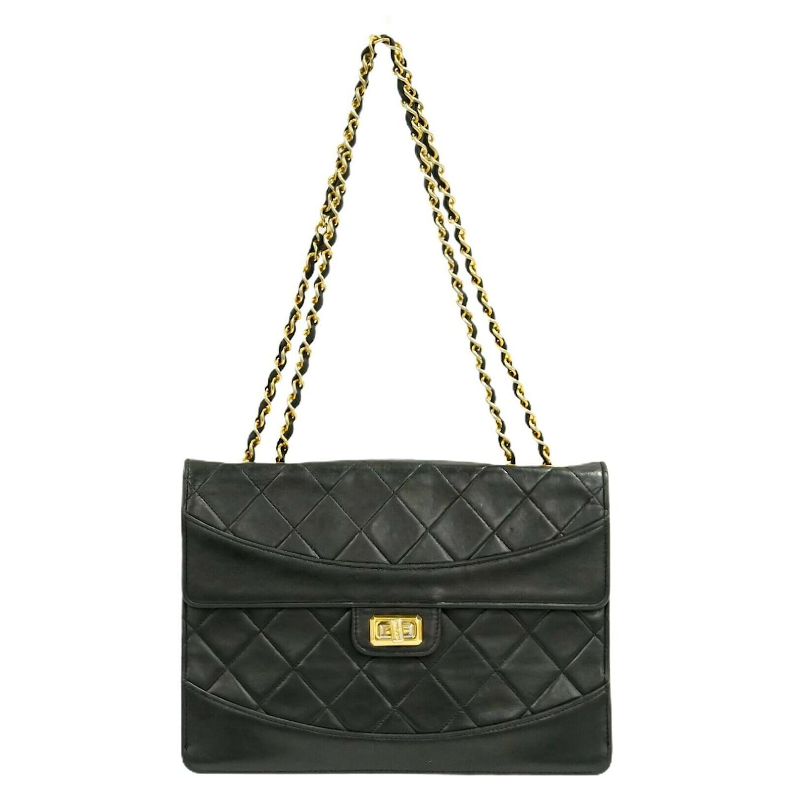 Chanel handbag Black Leather ref.457767 - Joli Closet