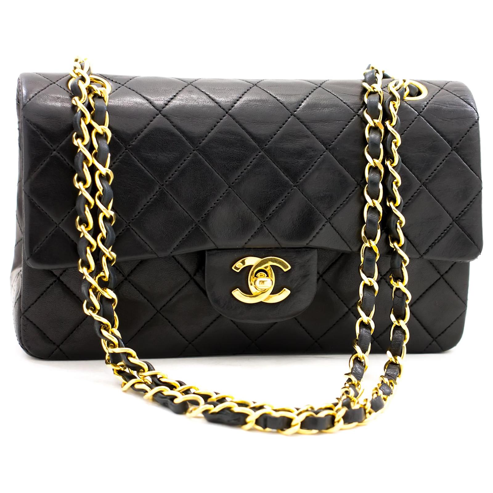 Chanel 2.55 Negro Cuero ref.457812 - Joli Closet