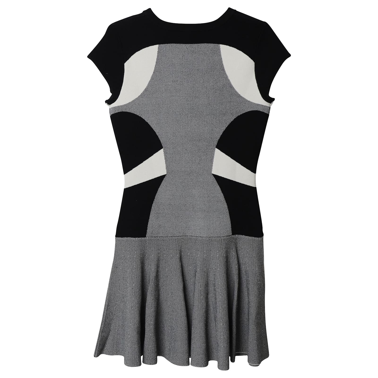 Dvf colorblock hot sale dress