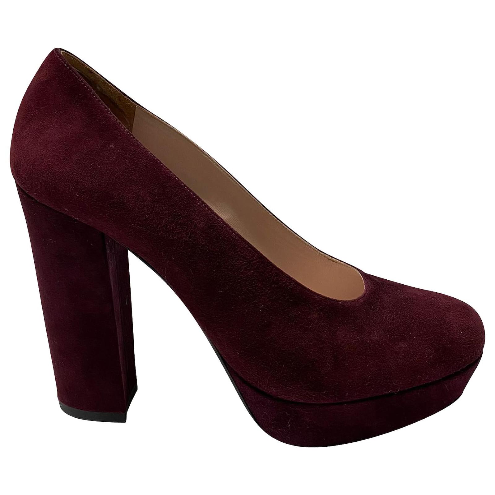 BURGUNDY VELVET HEELS Dark Red Velvet Bridal Shoes Womens - Etsy | Velvet  high heels, Heels, Velvet heels