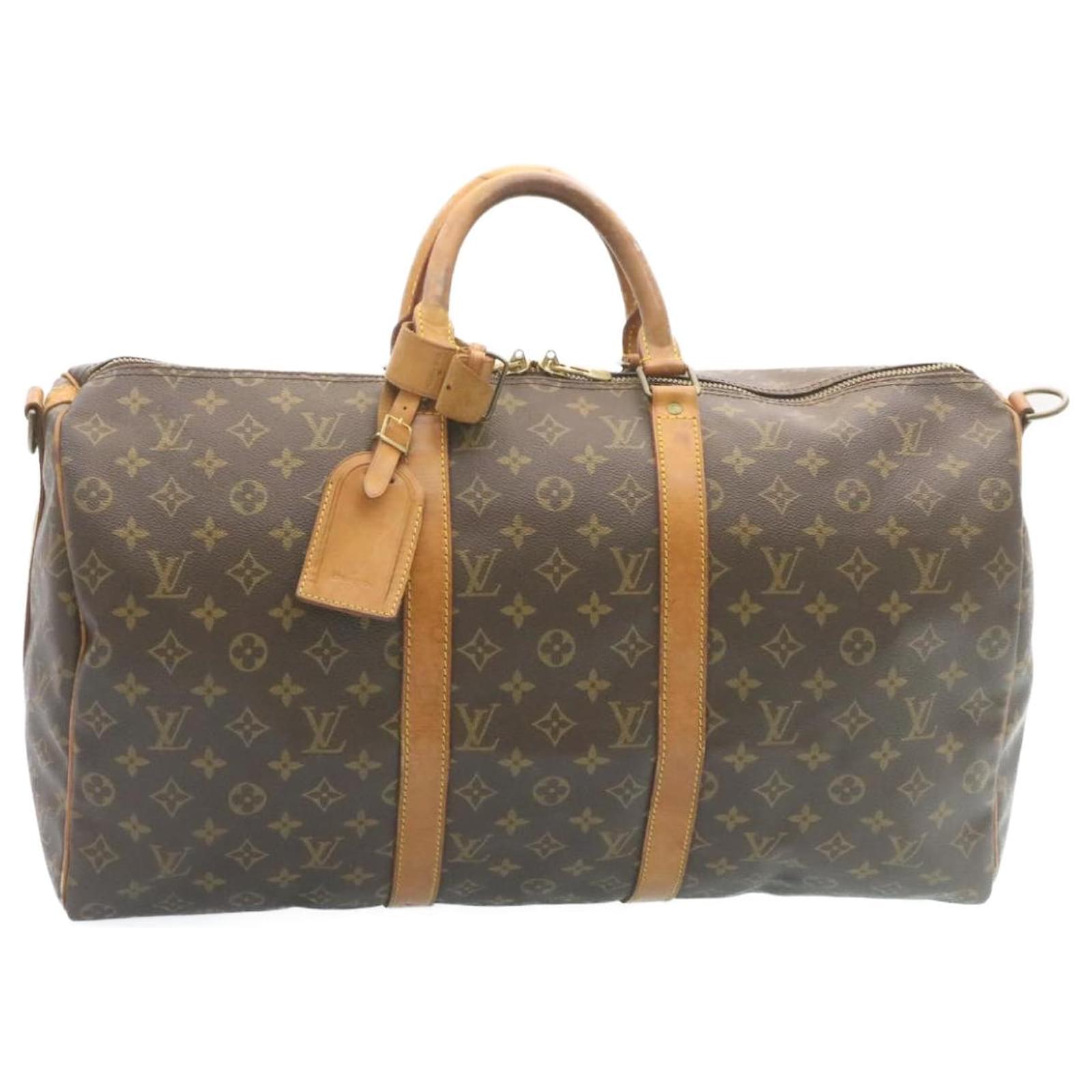 Monogramma Louis Vuitton Keepall Bandouliere 45 Borsa Boston M41418 LV Aut  26761 Tela ref.459232 - Joli Closet