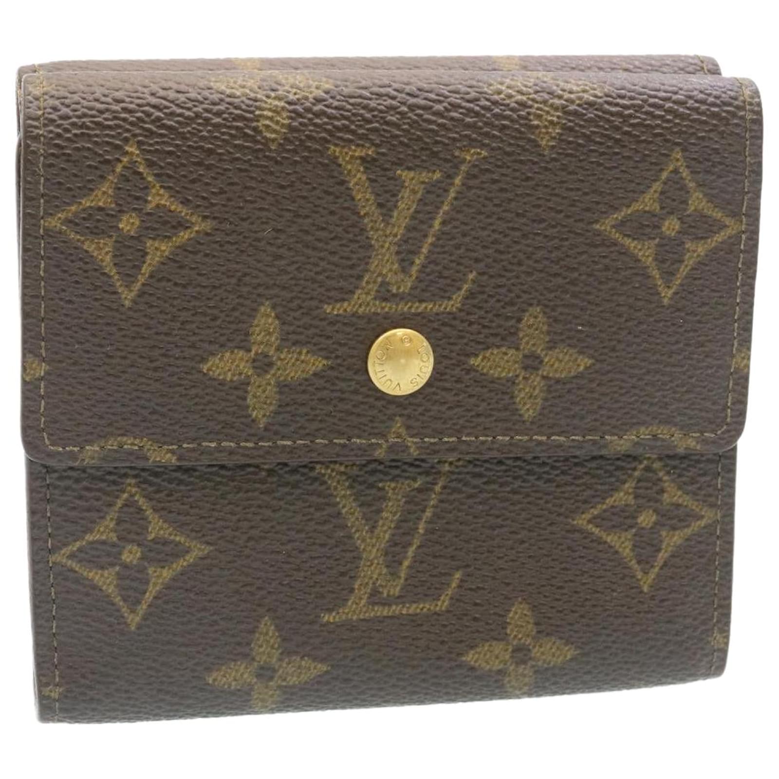 LOUIS VUITTON Monogram Porte Monnaie Billets Cartes Crdit Wallet M61652 LV  28035 Cloth ref.459662 - Joli Closet