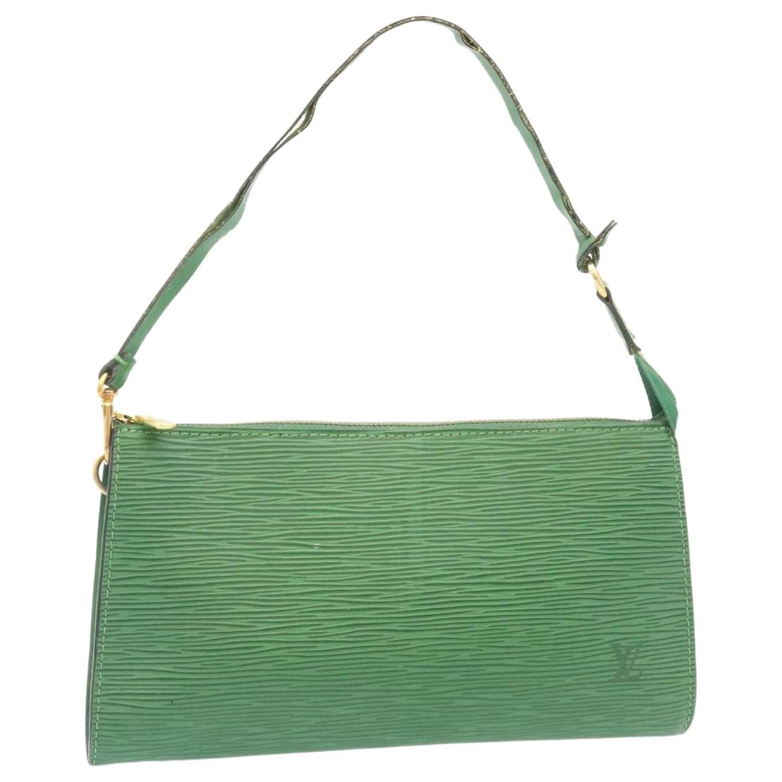 Louis Vuitton Epi Green Pochette