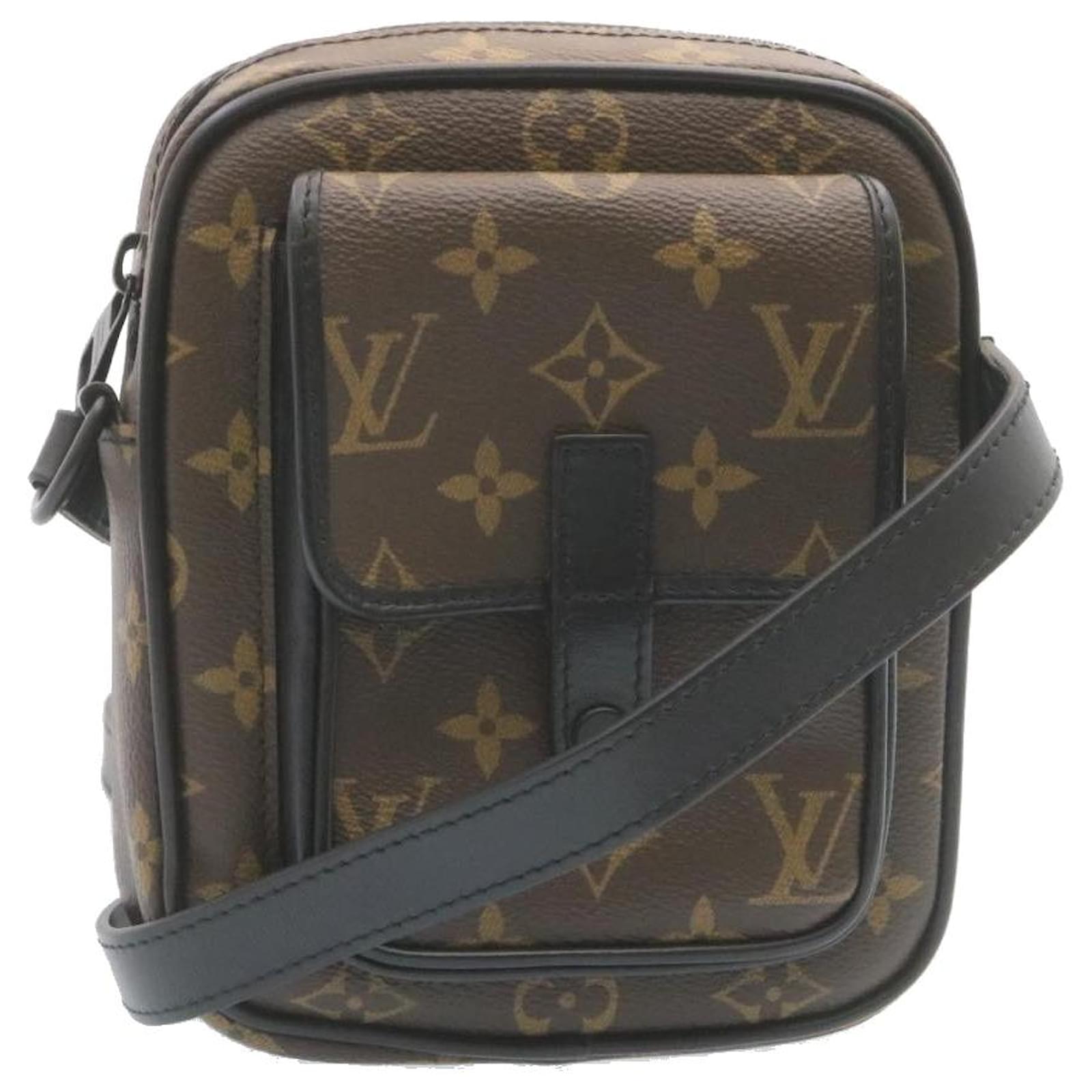 Louis Vuitton Monogram Macassar Christopher Wearable Wallet M69404