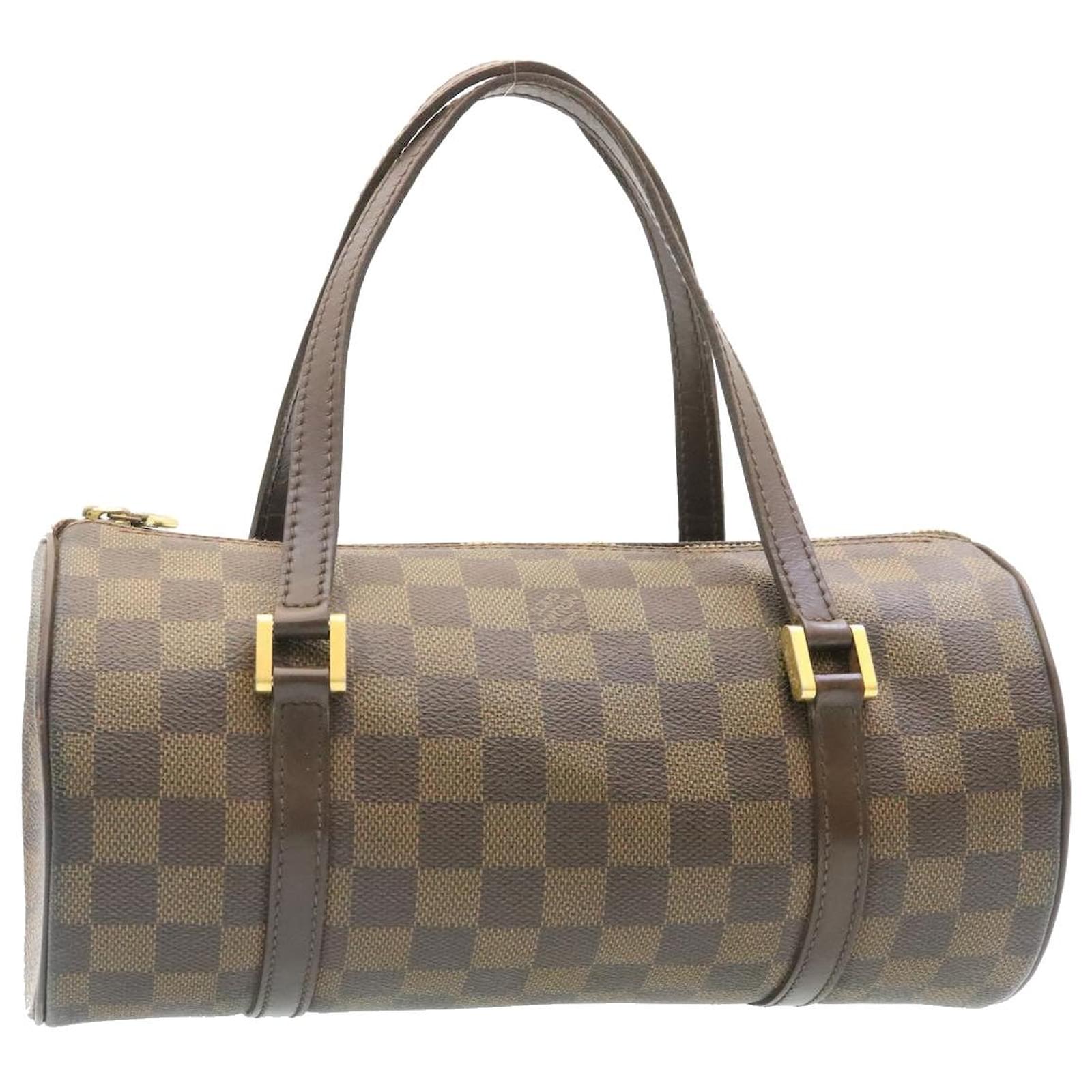 Louis Vuitton Damier Ébène Papillon 30 Hand Bag N51303 LV Auth jk703  ref.460048 - Joli Closet