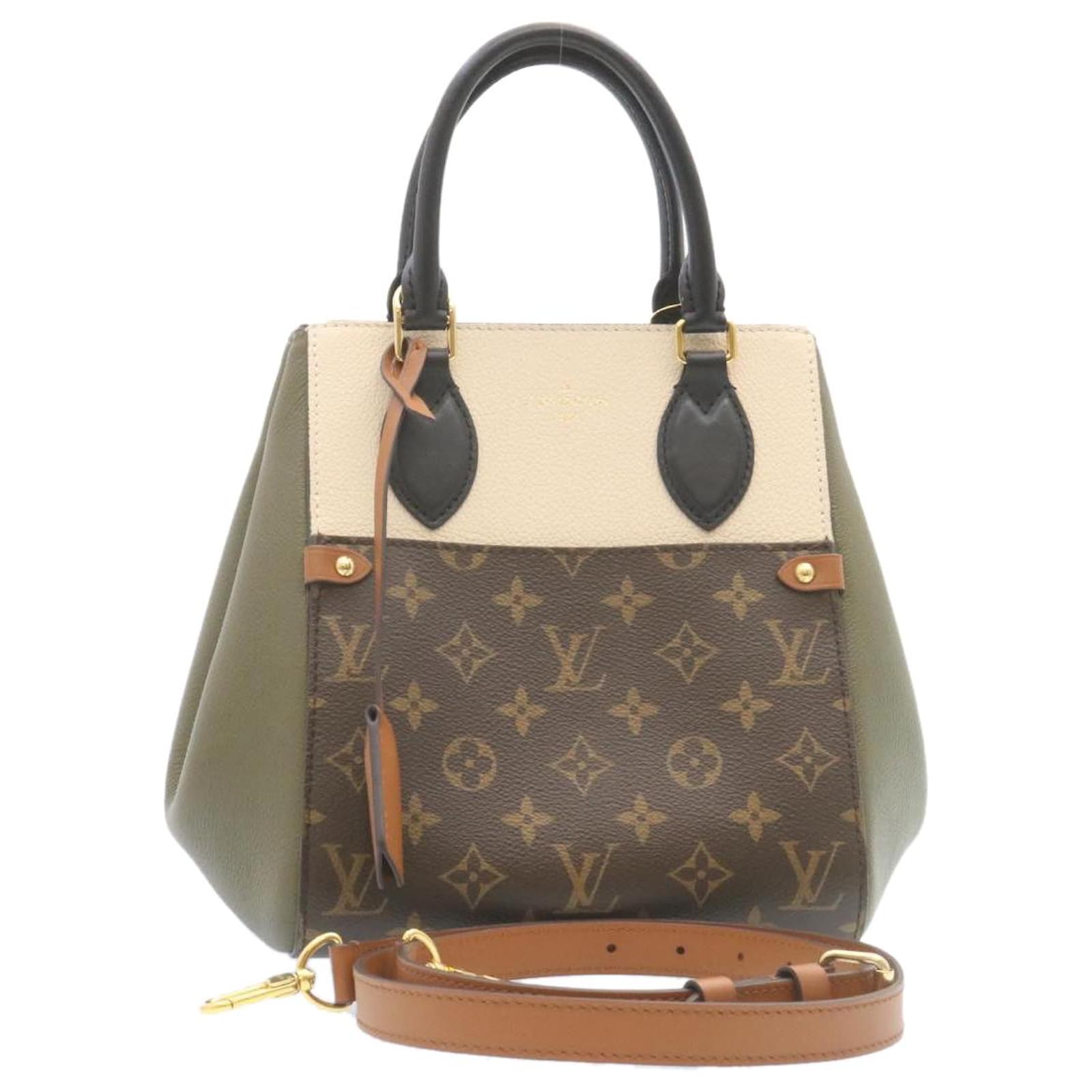 Louis Vuitton Fold Tote PM, Green, One Size