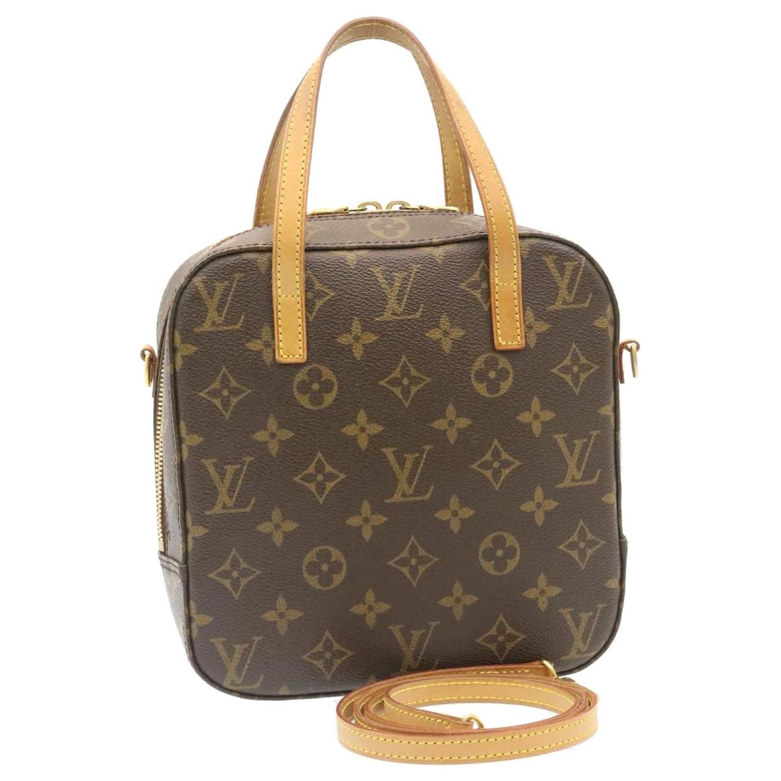 LOUIS VUITTON Monogram Canvas Spontini 2way Hand Shoulder Bag