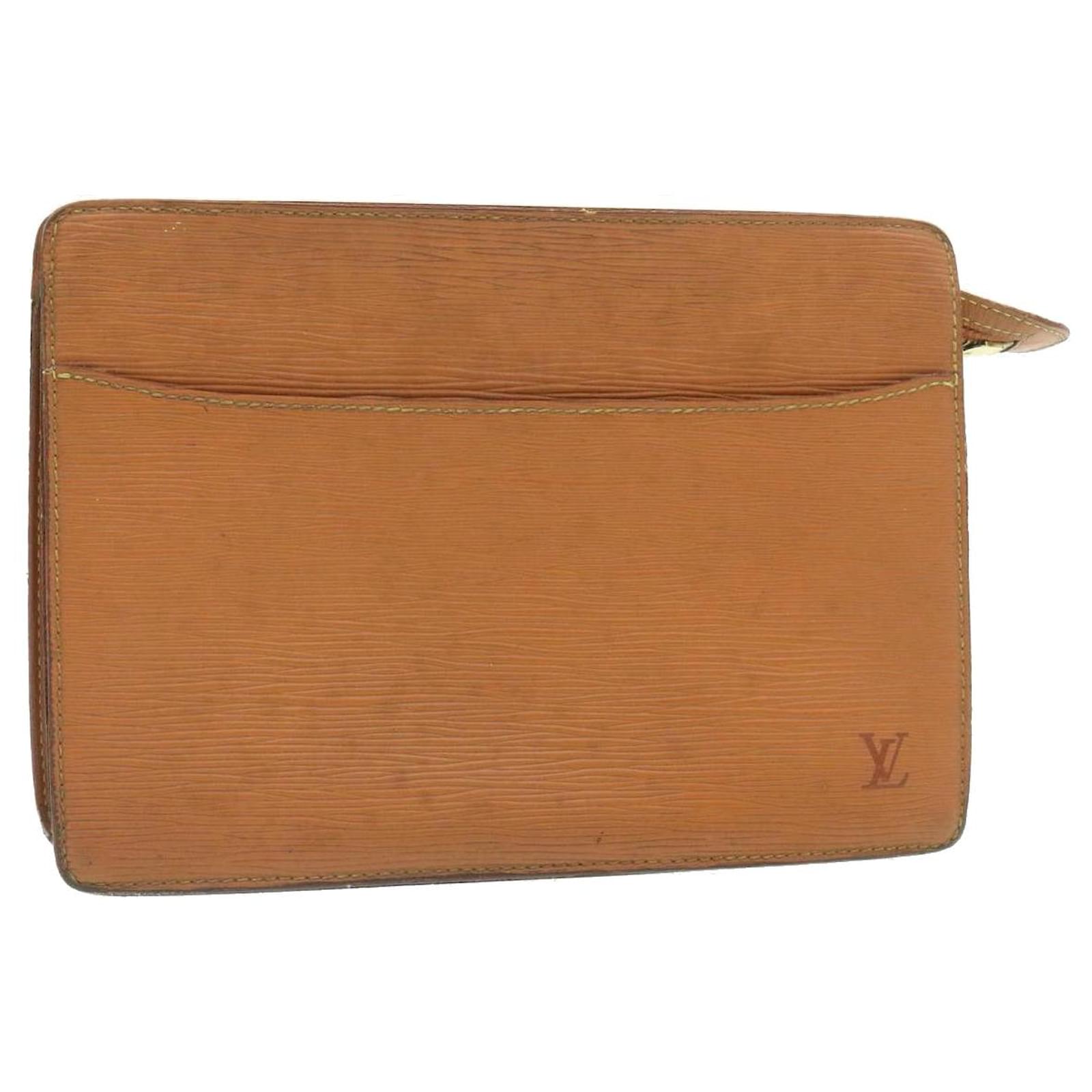 Louis-Vuitton Epi Pochette Homme Clutch Bag