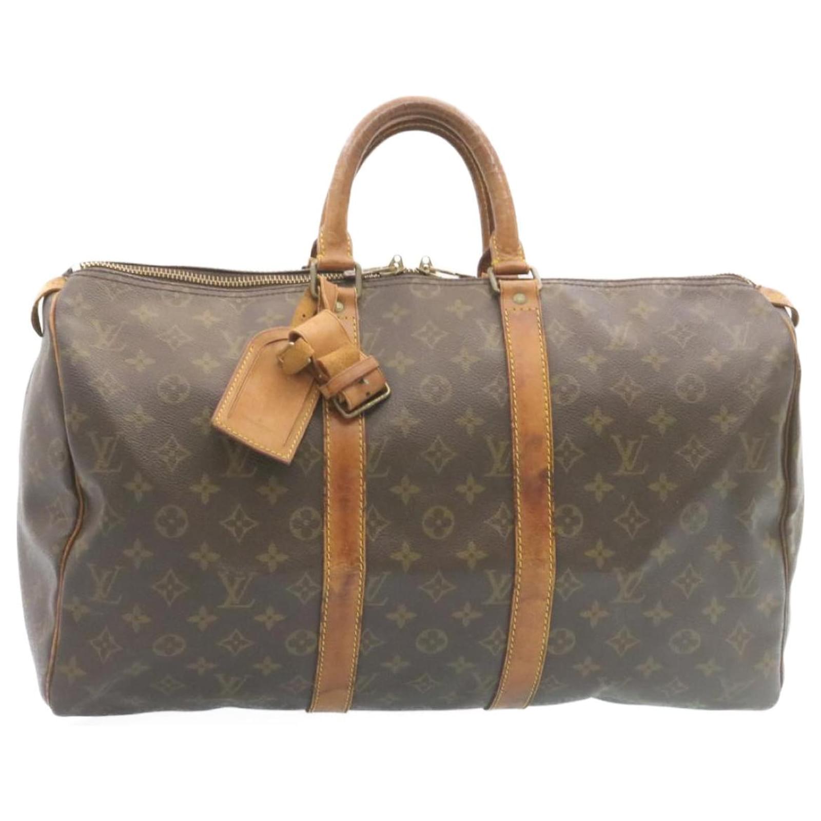 Louis Vuitton Monogram Keepall 45 Boston Bag M41428 LV Auth hs293 Cloth  ref.460987 - Joli Closet