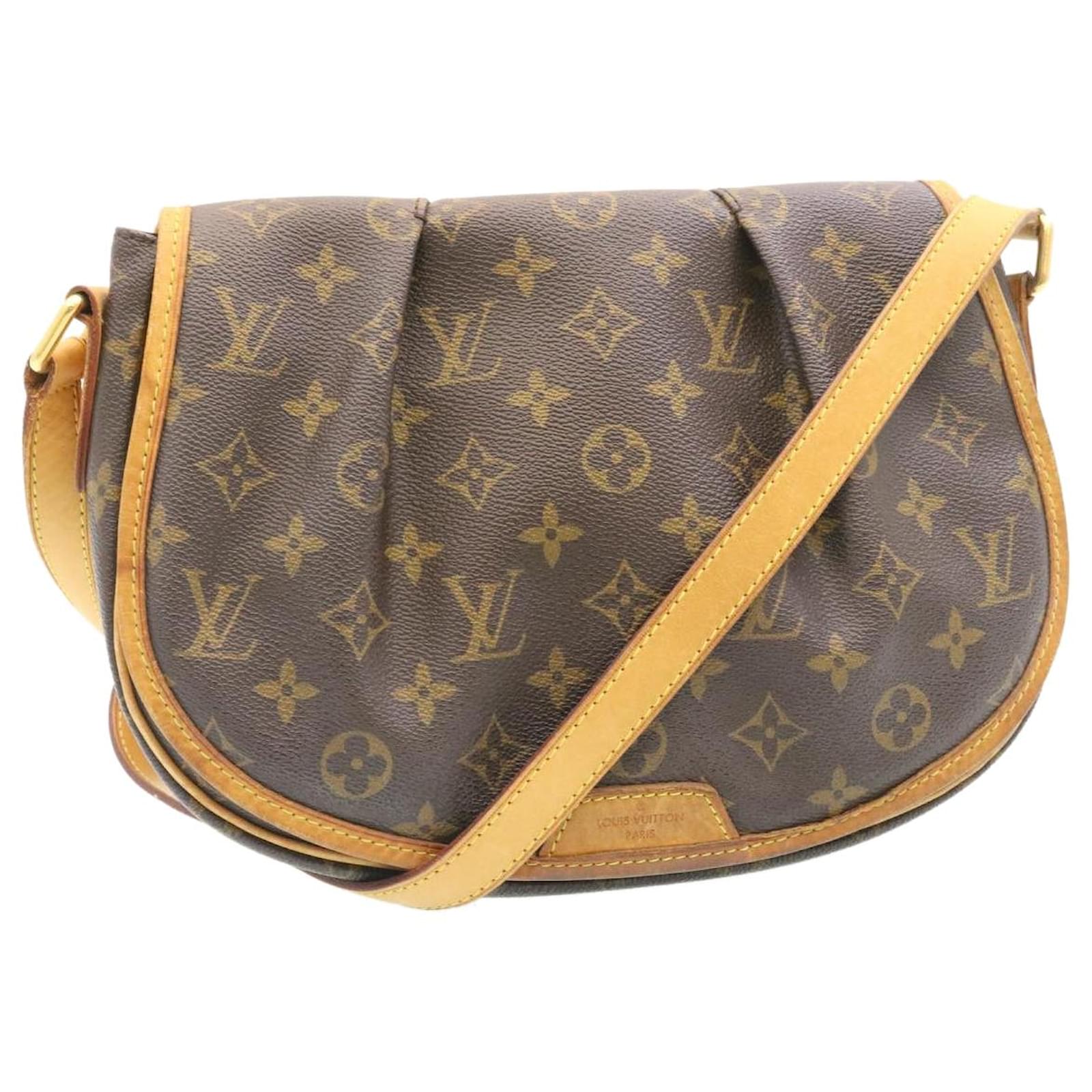 LOUIS VUITTON Monogram Menilmontant PM Borsa a spalla M40474 LV Aut 28161  Tela ref.461047 - Joli Closet