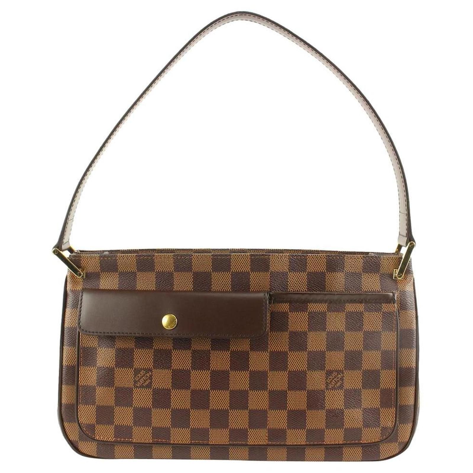 Louis Vuitton Trevi PM Damier Ebene 2-Way Shoulder Bag MINT CONDITION w/  Strap