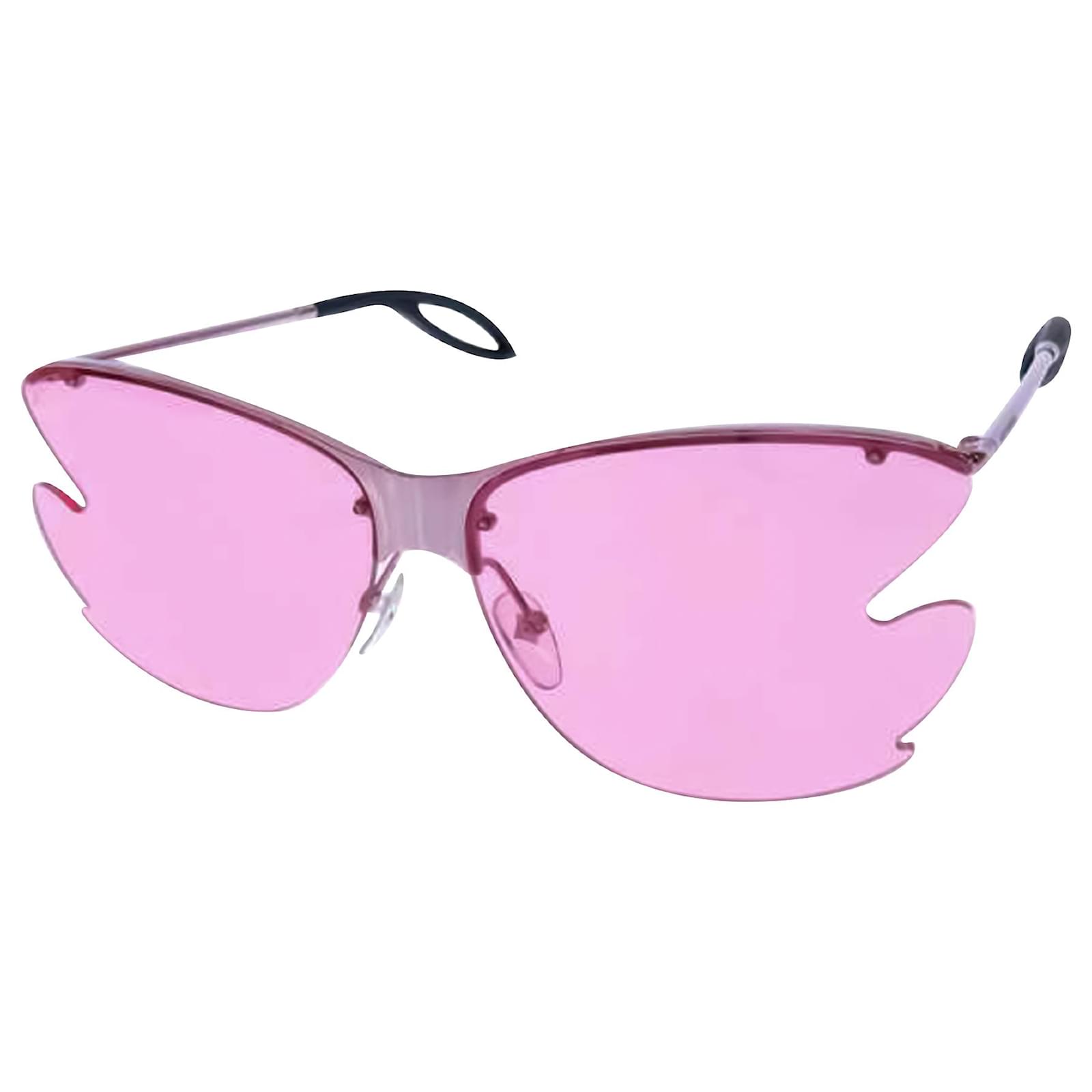 Louis Vuitton Pink Bohemian Vuittony Square Sunglasses Plastic ref