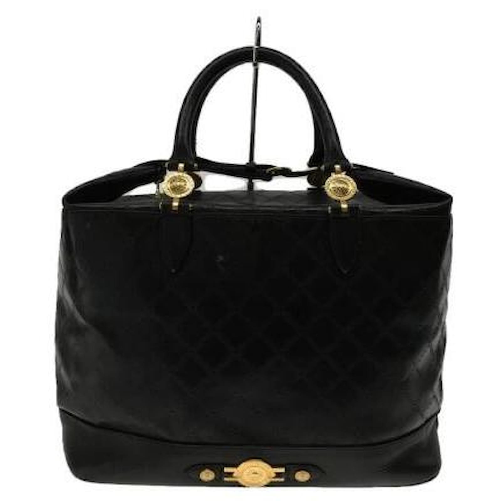 Gianni Versace Handbags Black Leather ref.462218 Joli Closet