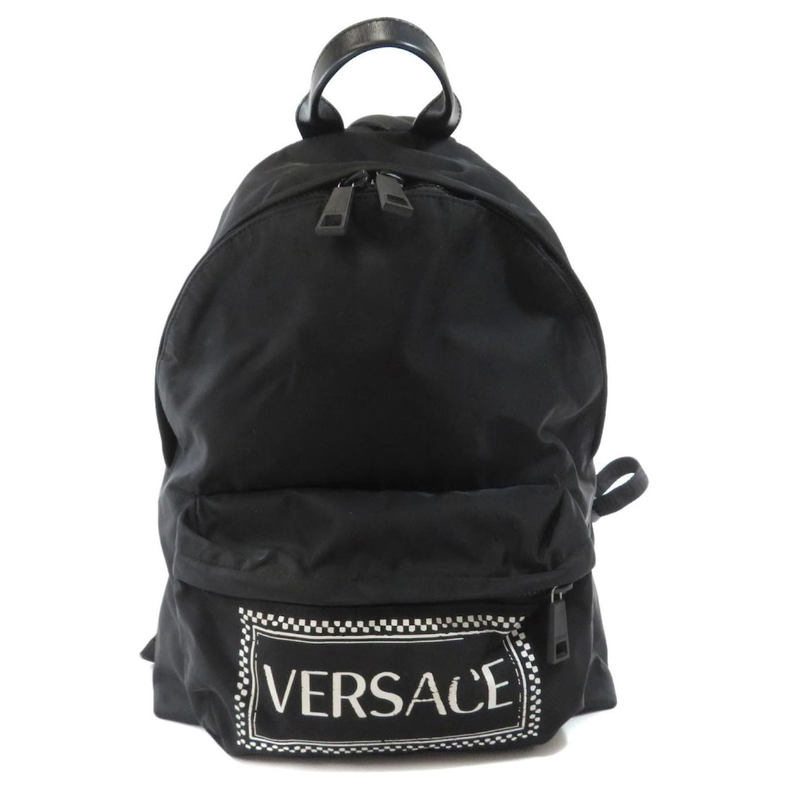 used versace backpack