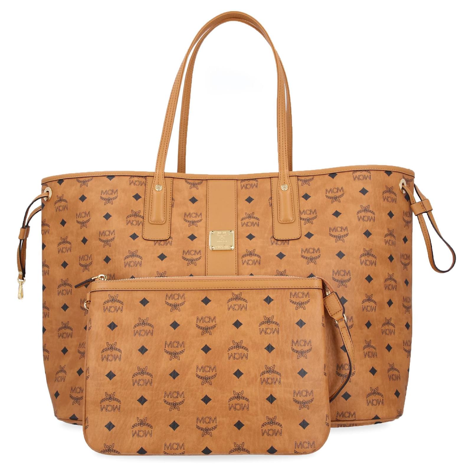 Mcm Liz Reversible Visetos Tote Bag