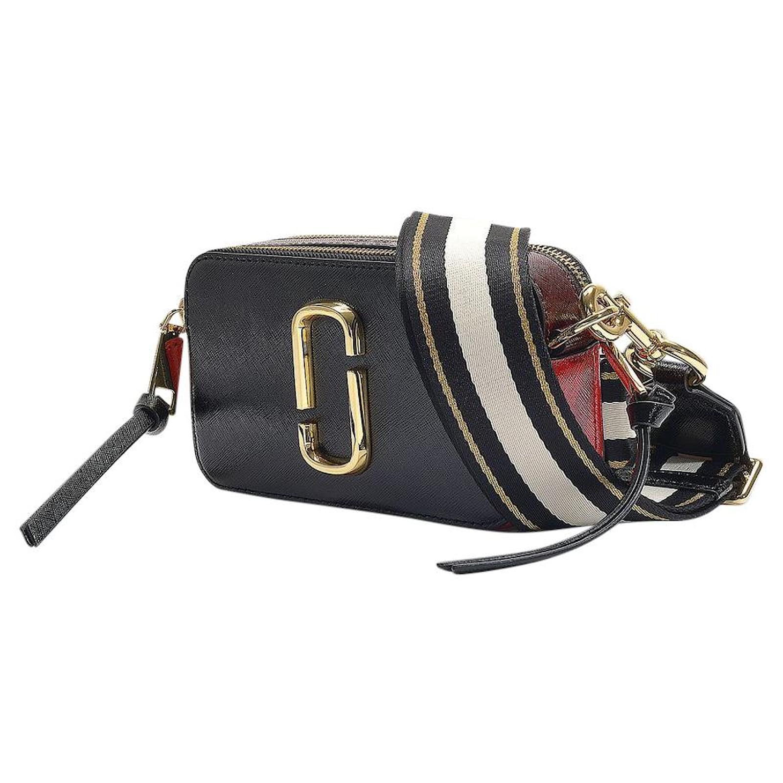 Marc Jacobs Snapshot Bag in Black Leather ref.462995 - Joli Closet
