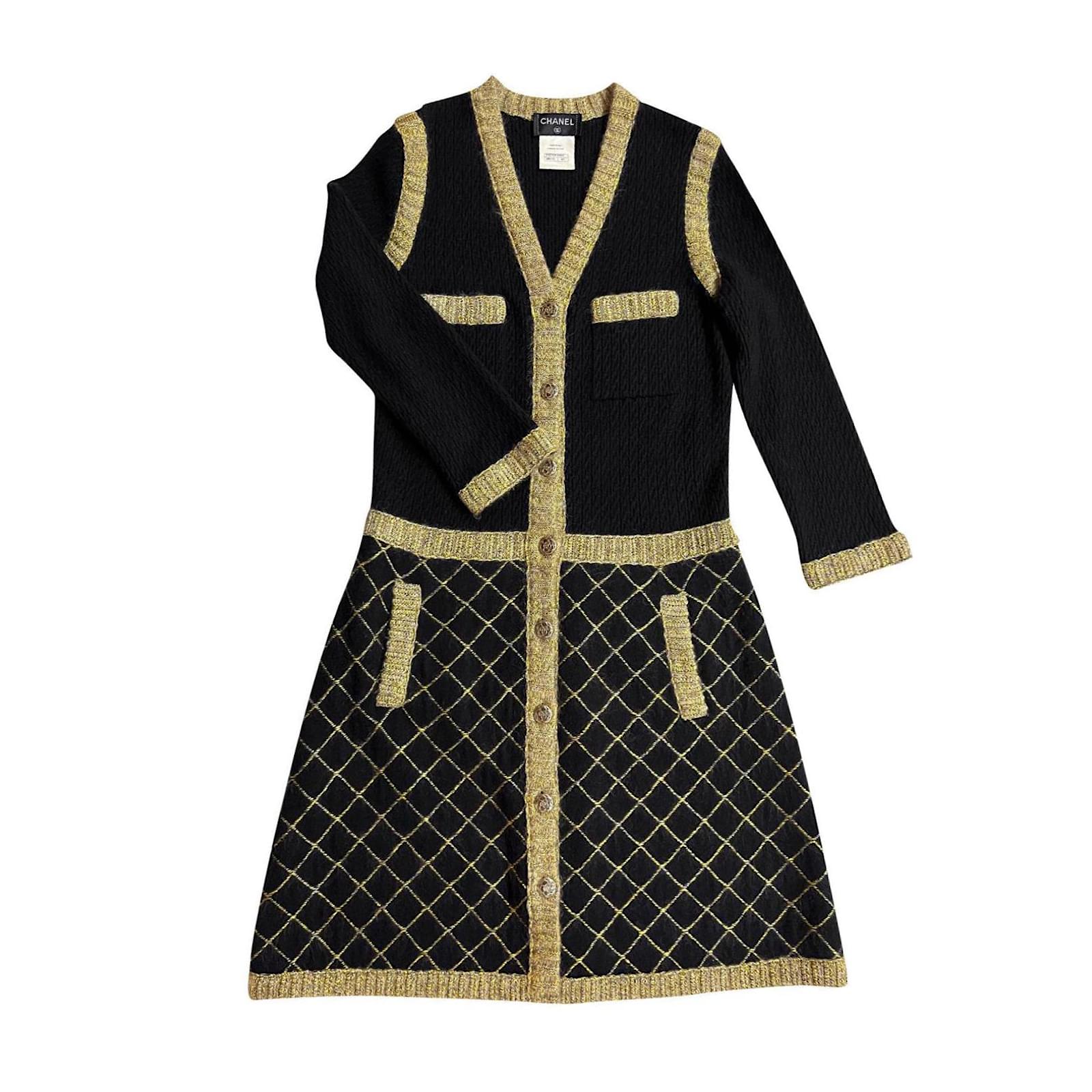 Chanel 7,7$ New Coco Brasserie Jacket Black Silk ref.463787 - Joli Closet