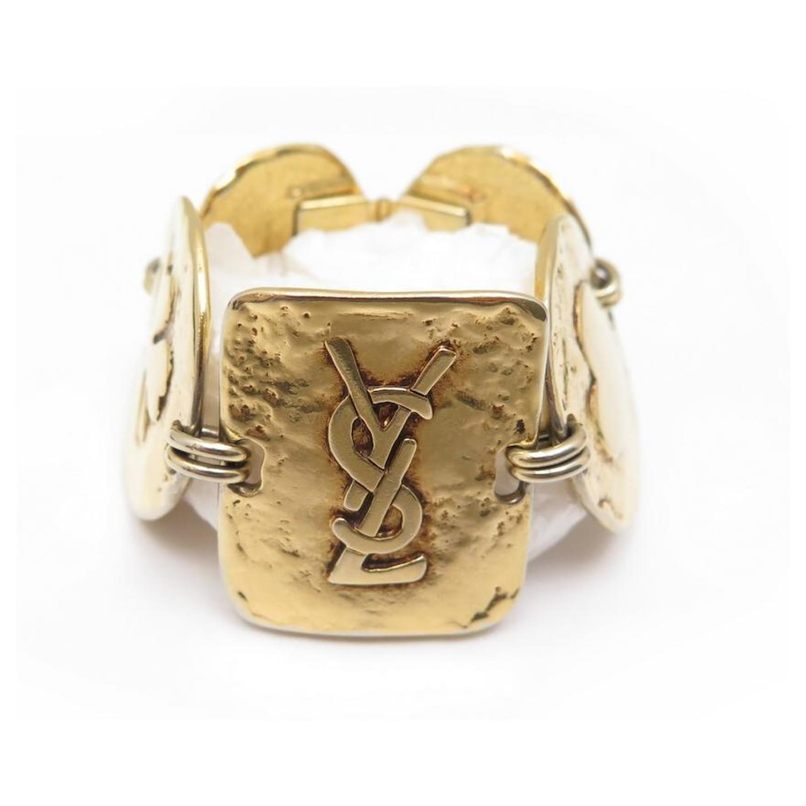 gold ysl heart bag