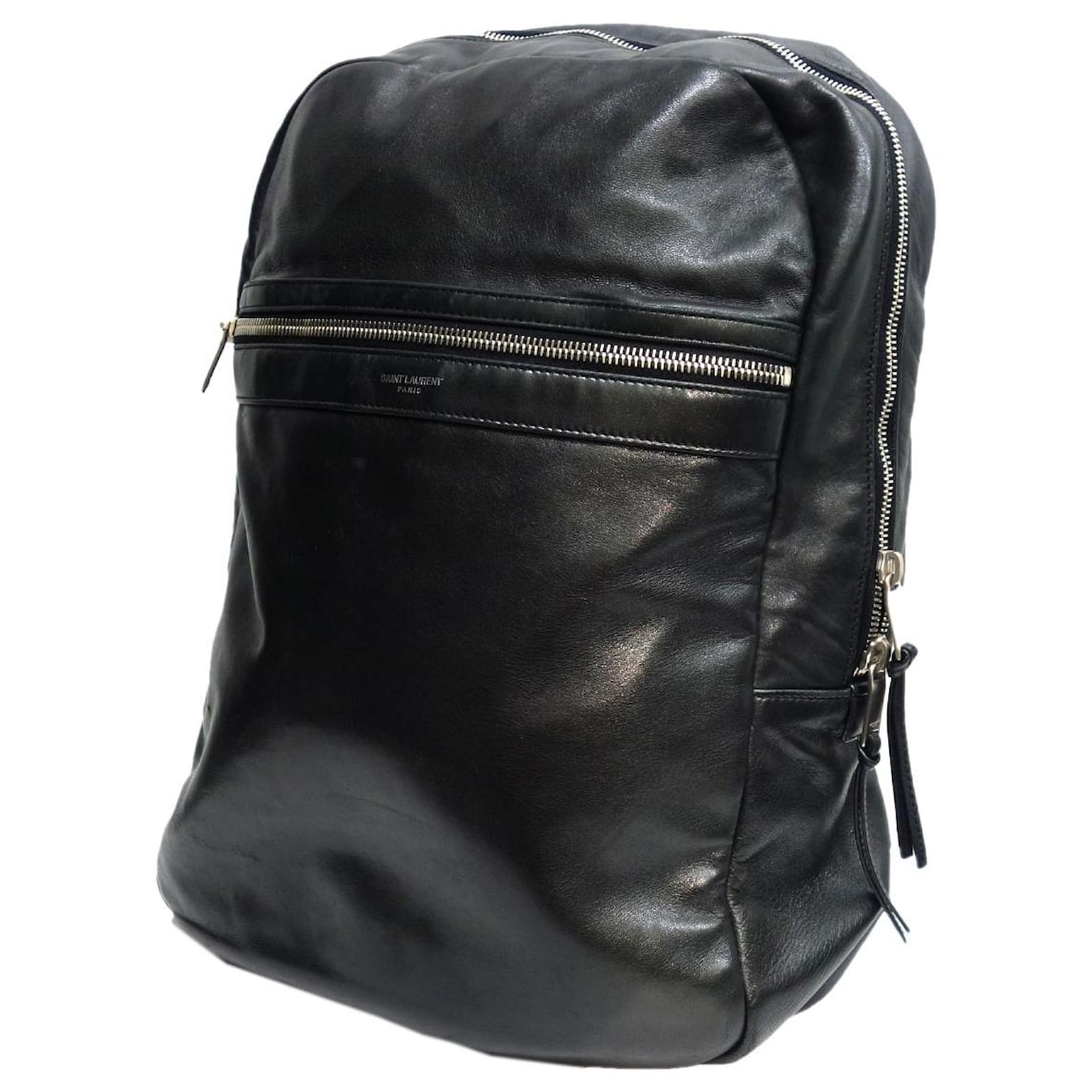 saint laurent backpack used