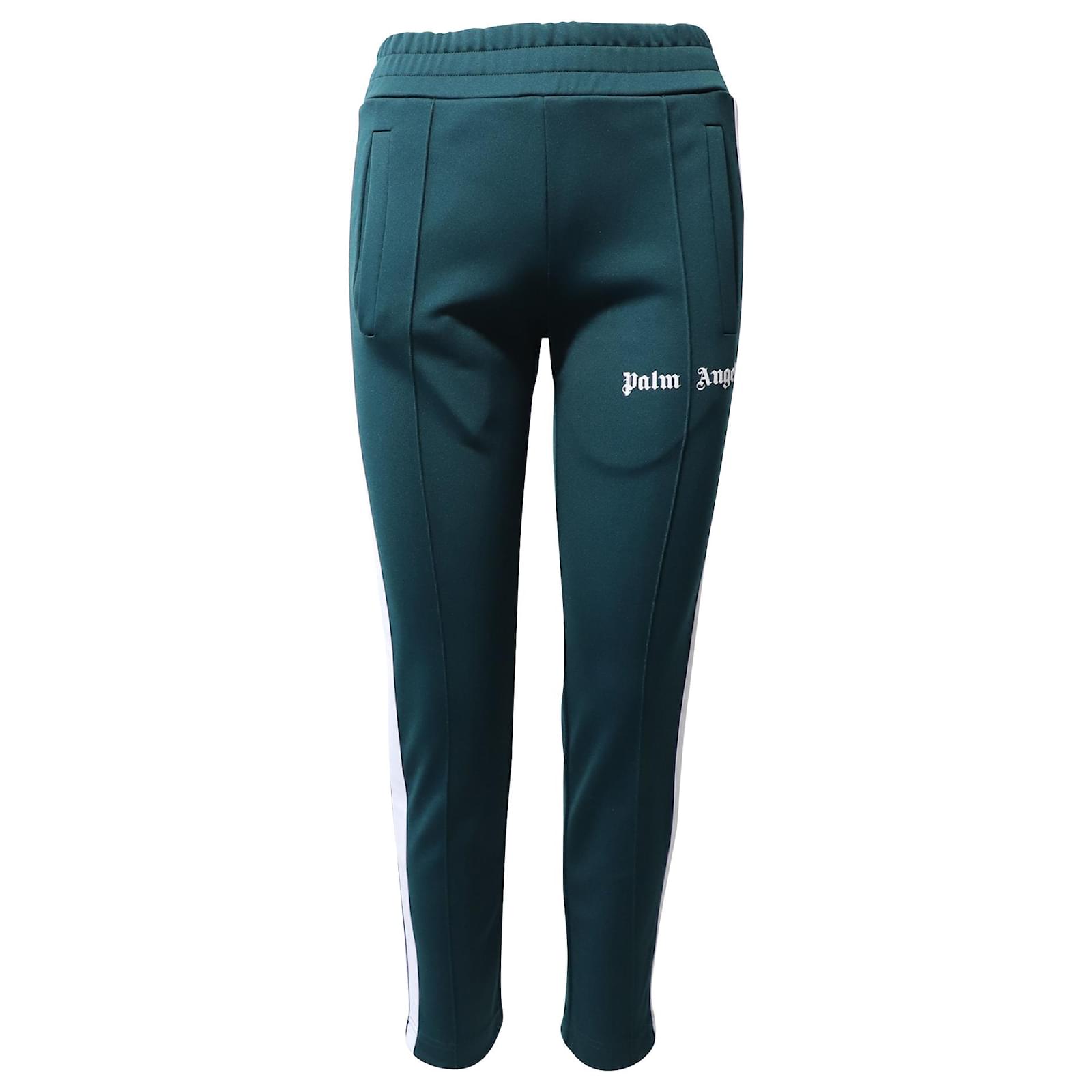 Pantalones de chándal en poliéster verde de Palm Angels ref.465194 - Joli  Closet